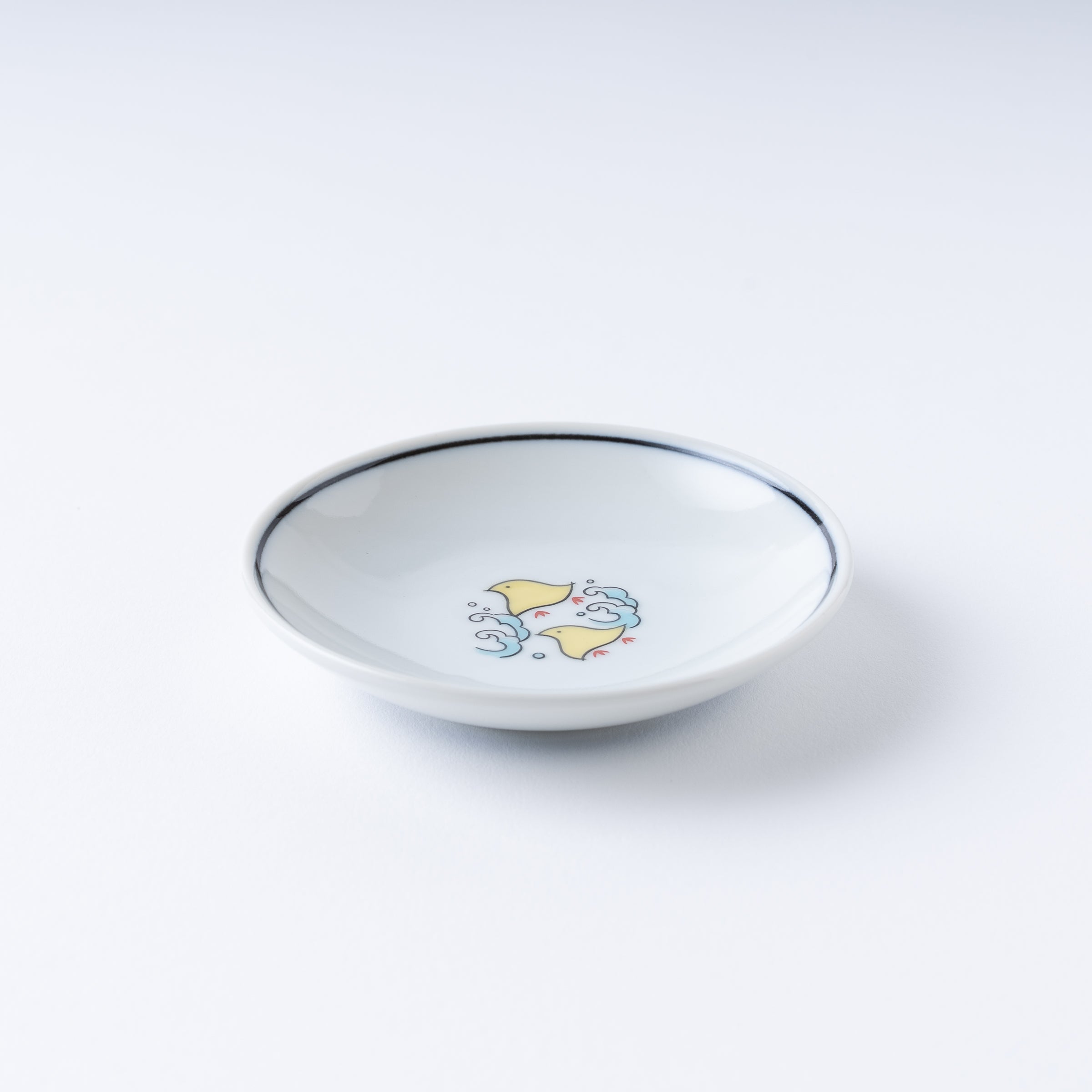 Small Charm Sauce Plate - JAPAN KUTANI SHOP
