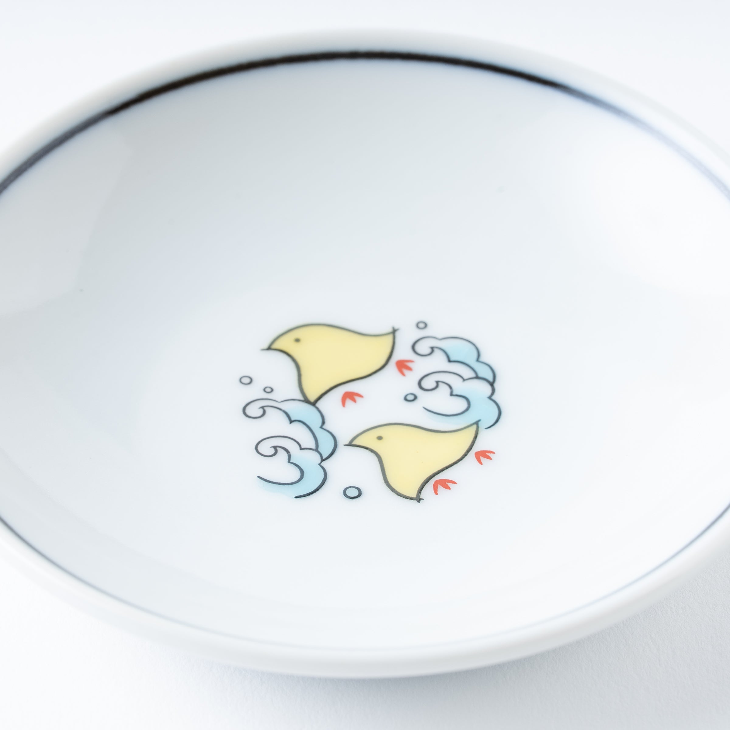 Small Charm Sauce Plate - JAPAN KUTANI SHOP