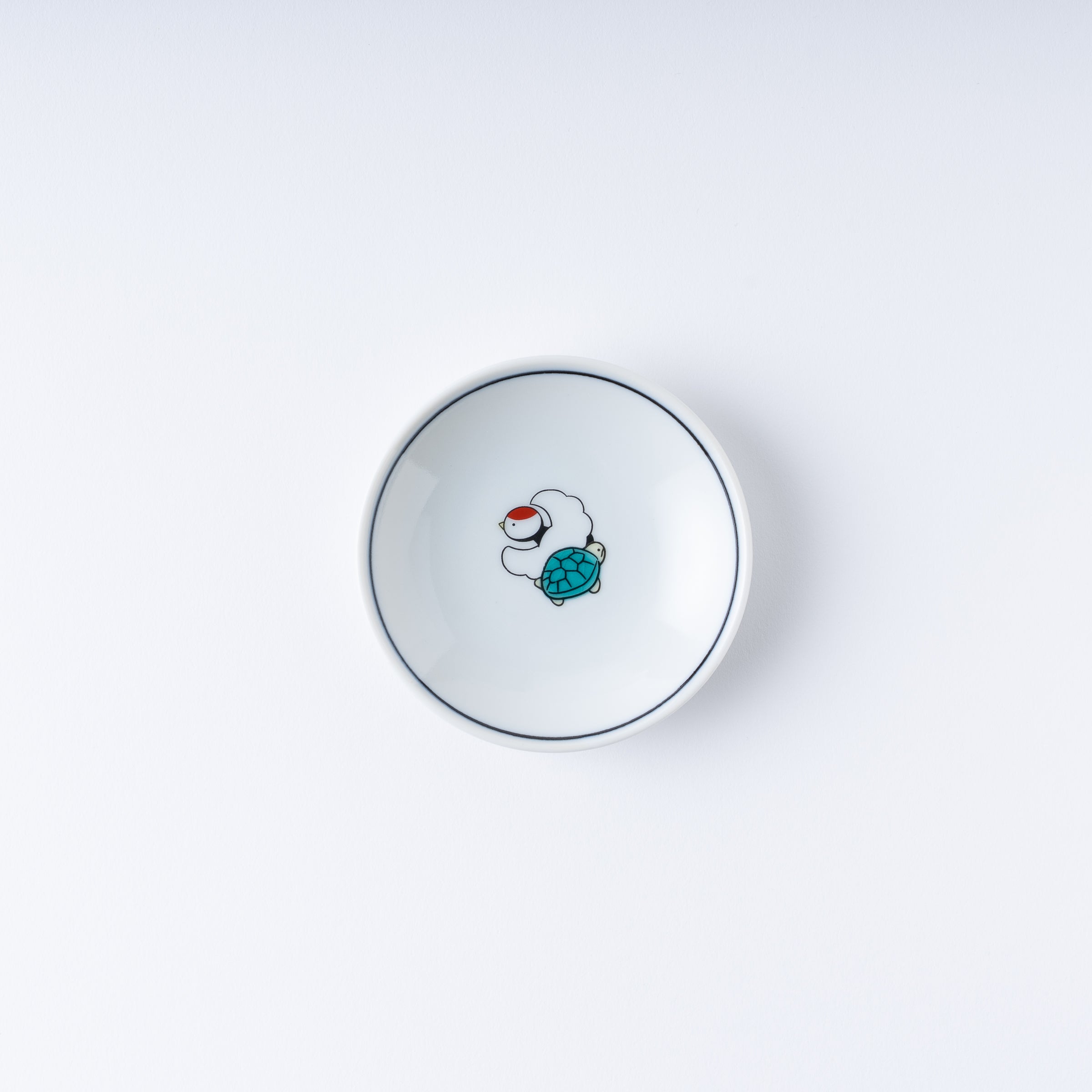 Small Charm Sauce Plate - JAPAN KUTANI SHOP