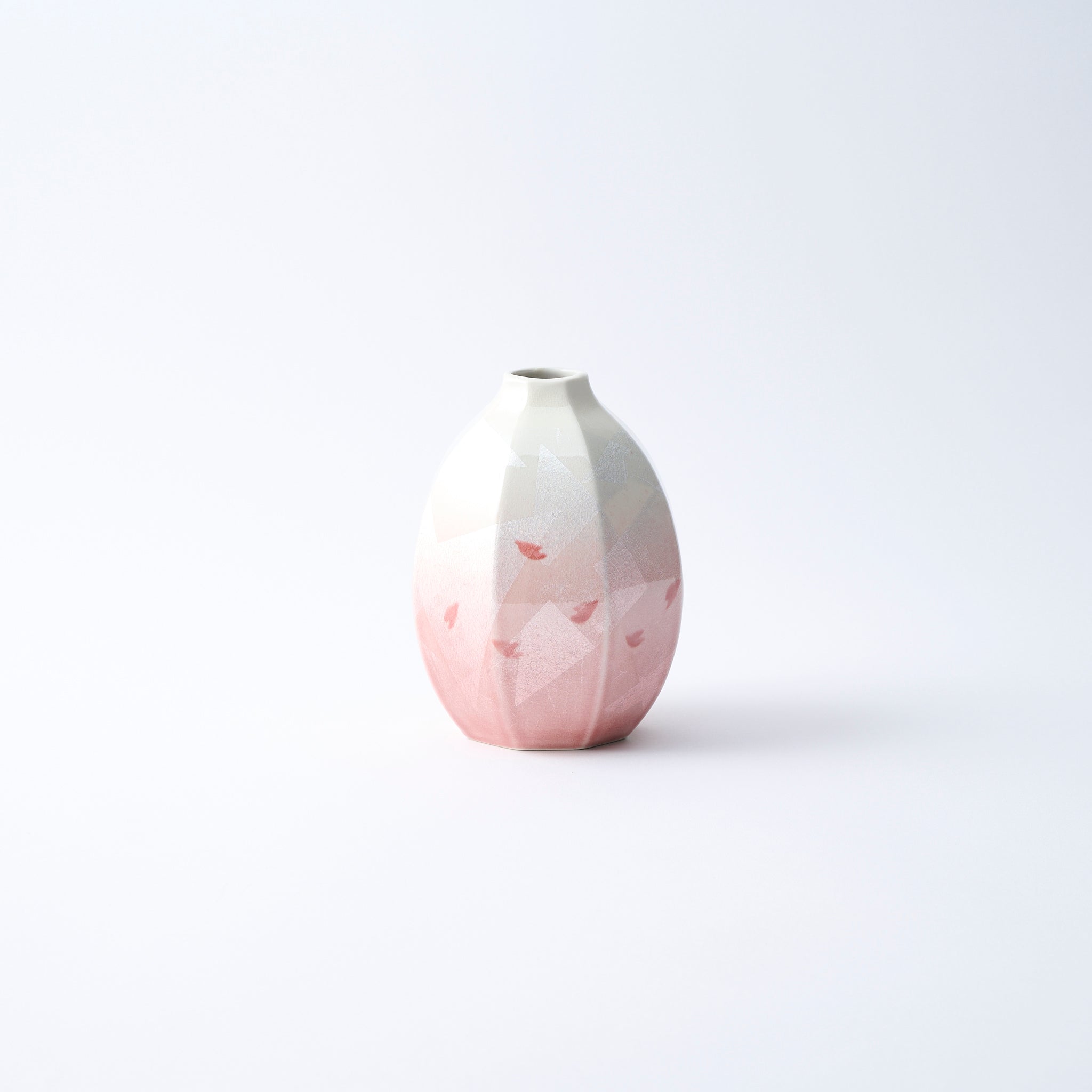Ginsai Dancing Sakura Flower Vase - JAPAN KUTANI SHOP