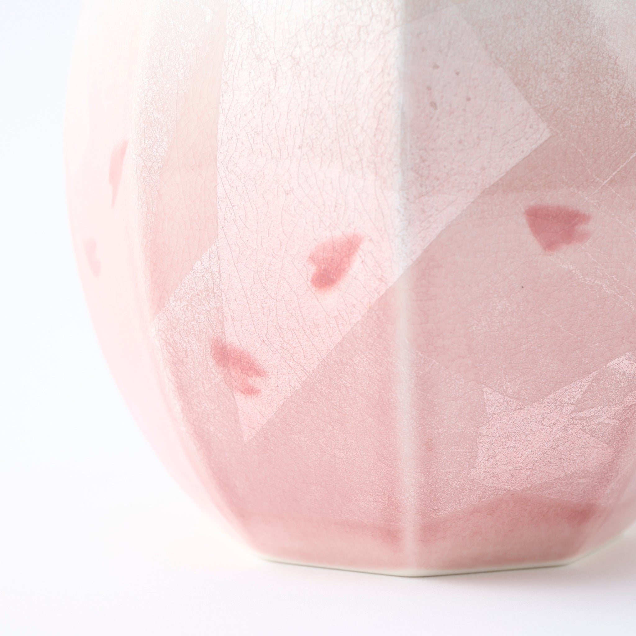 Ginsai Dancing Sakura Flower Vase - JAPAN KUTANI SHOP