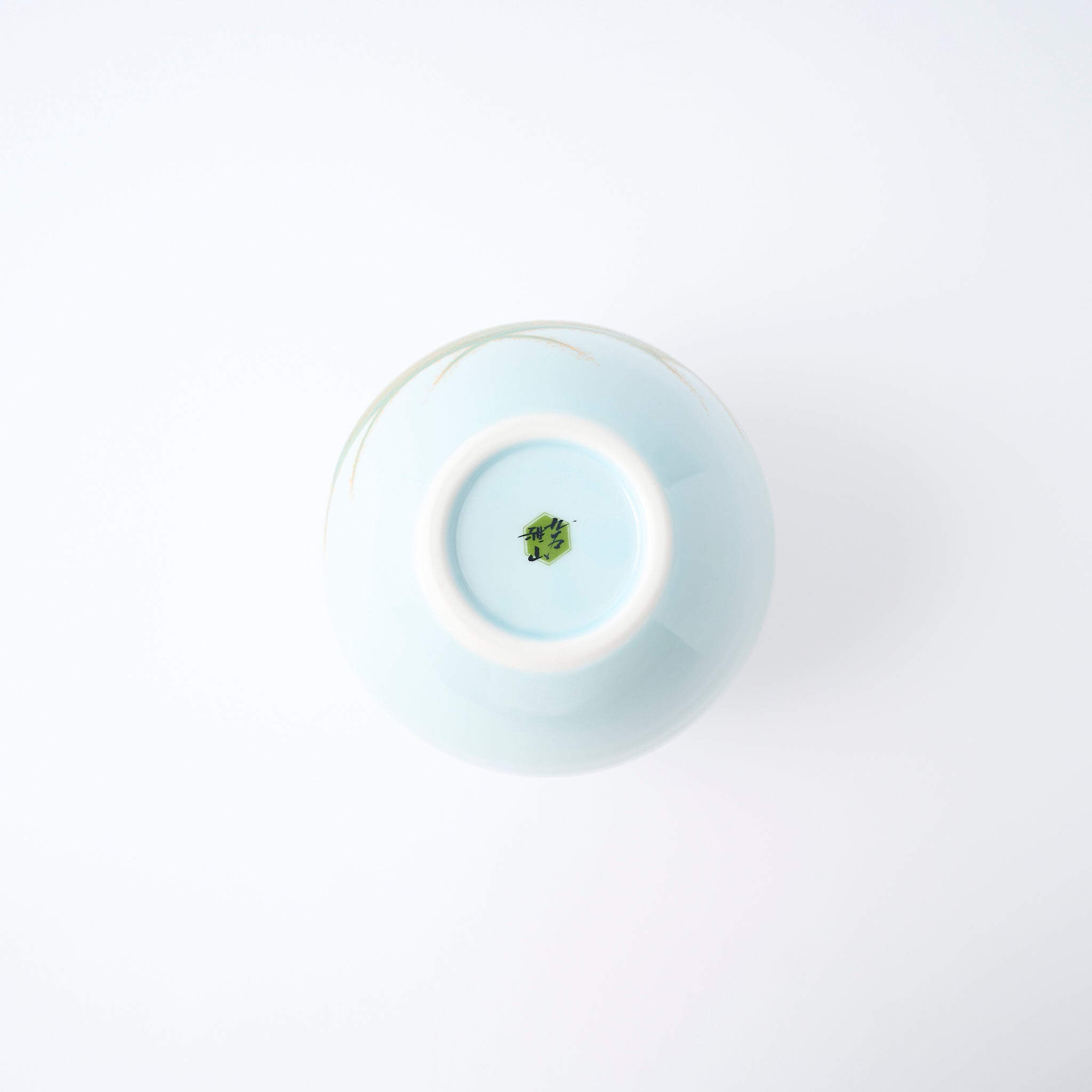 Kinsai Yuzen-style Moon Flower Vase with Stand - JAPAN KUTANI SHOP
