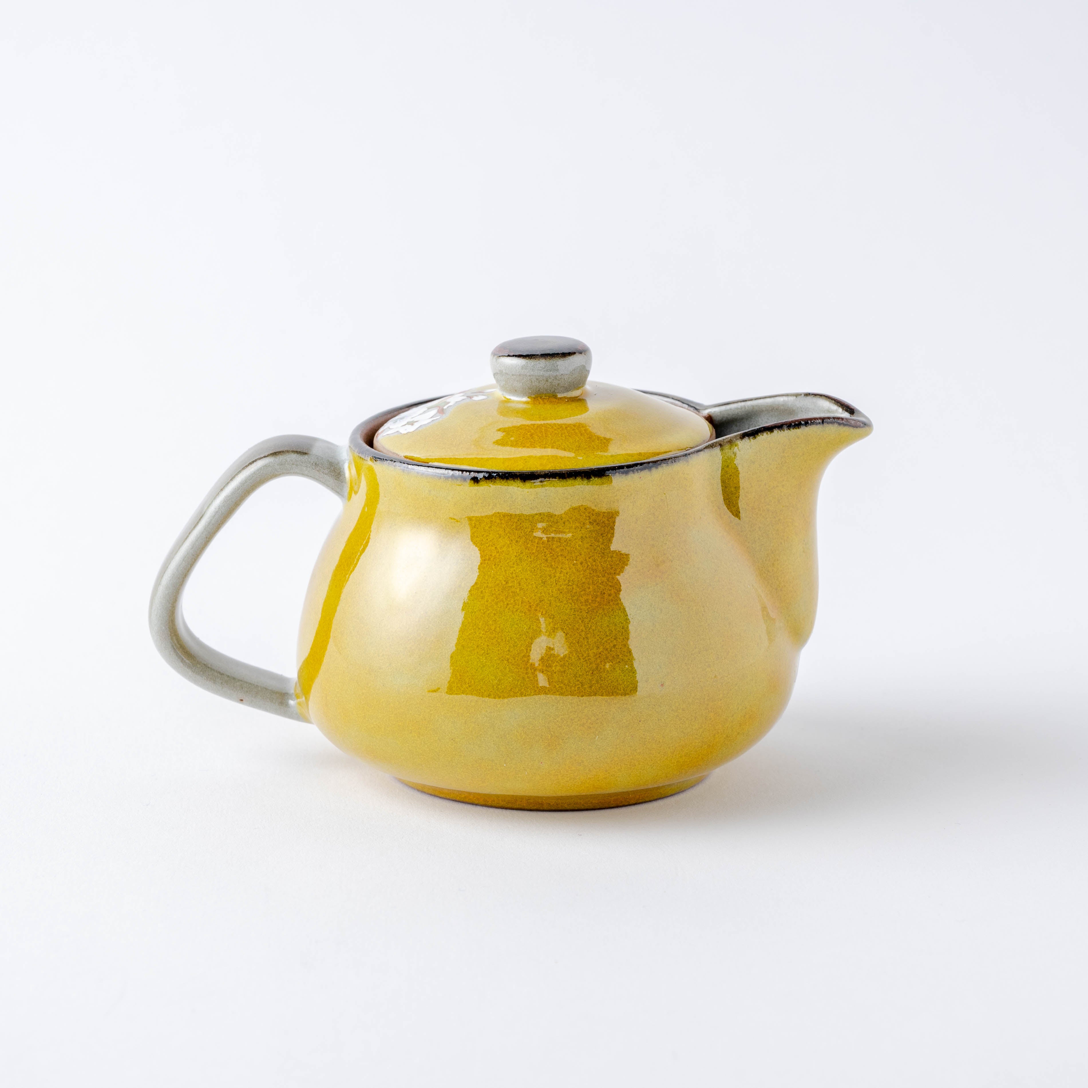 Yoshidaya Sakura and Bird Japanese Teapot