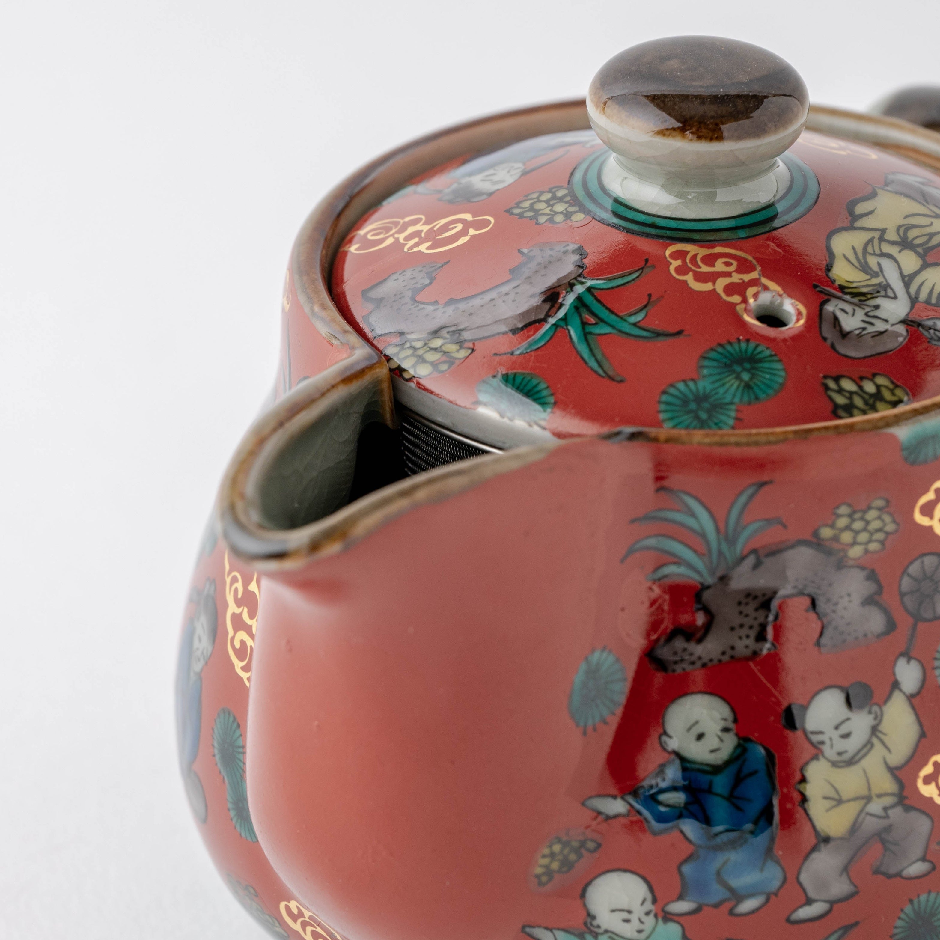 Mokubei Japanese Teapot