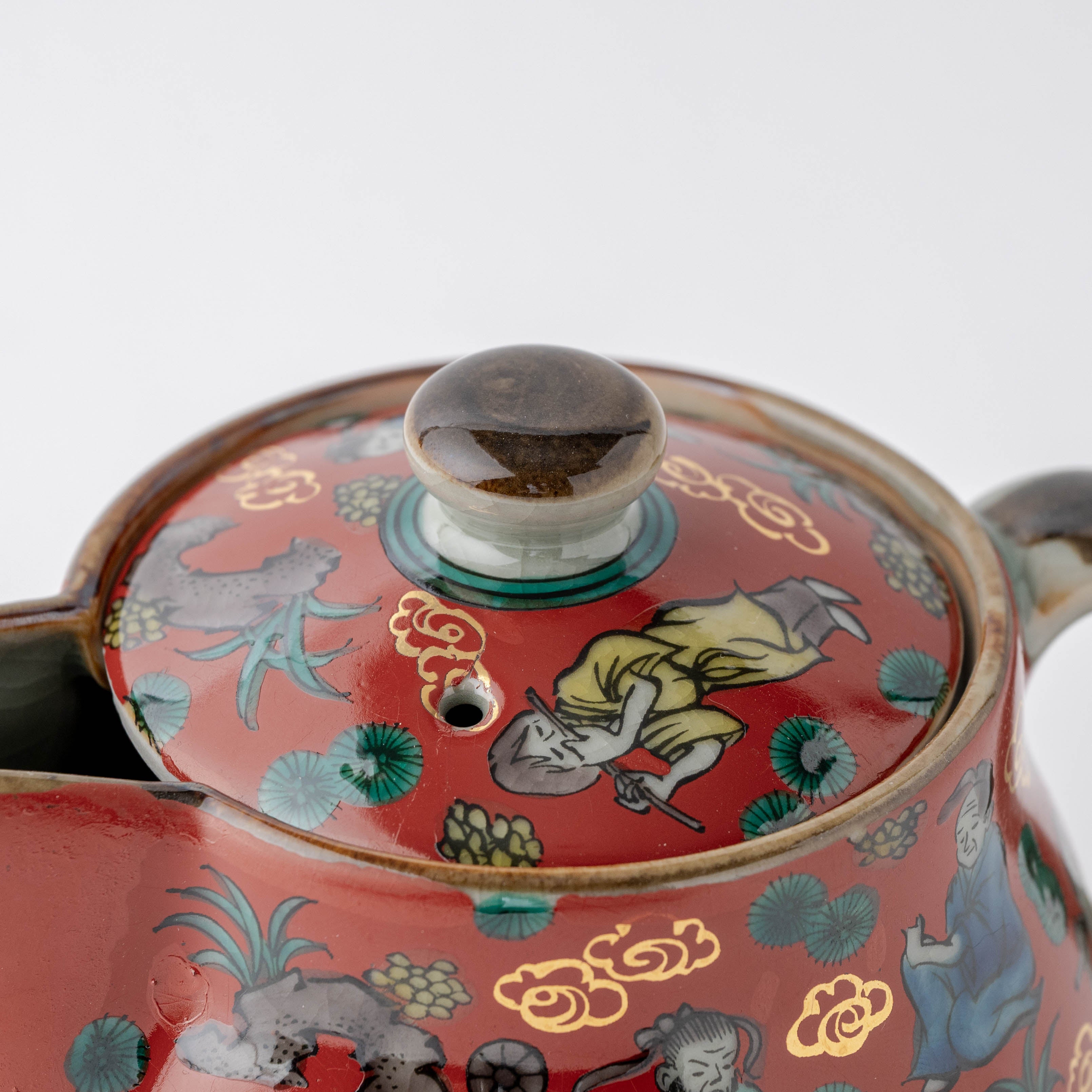 Mokubei Japanese Teapot