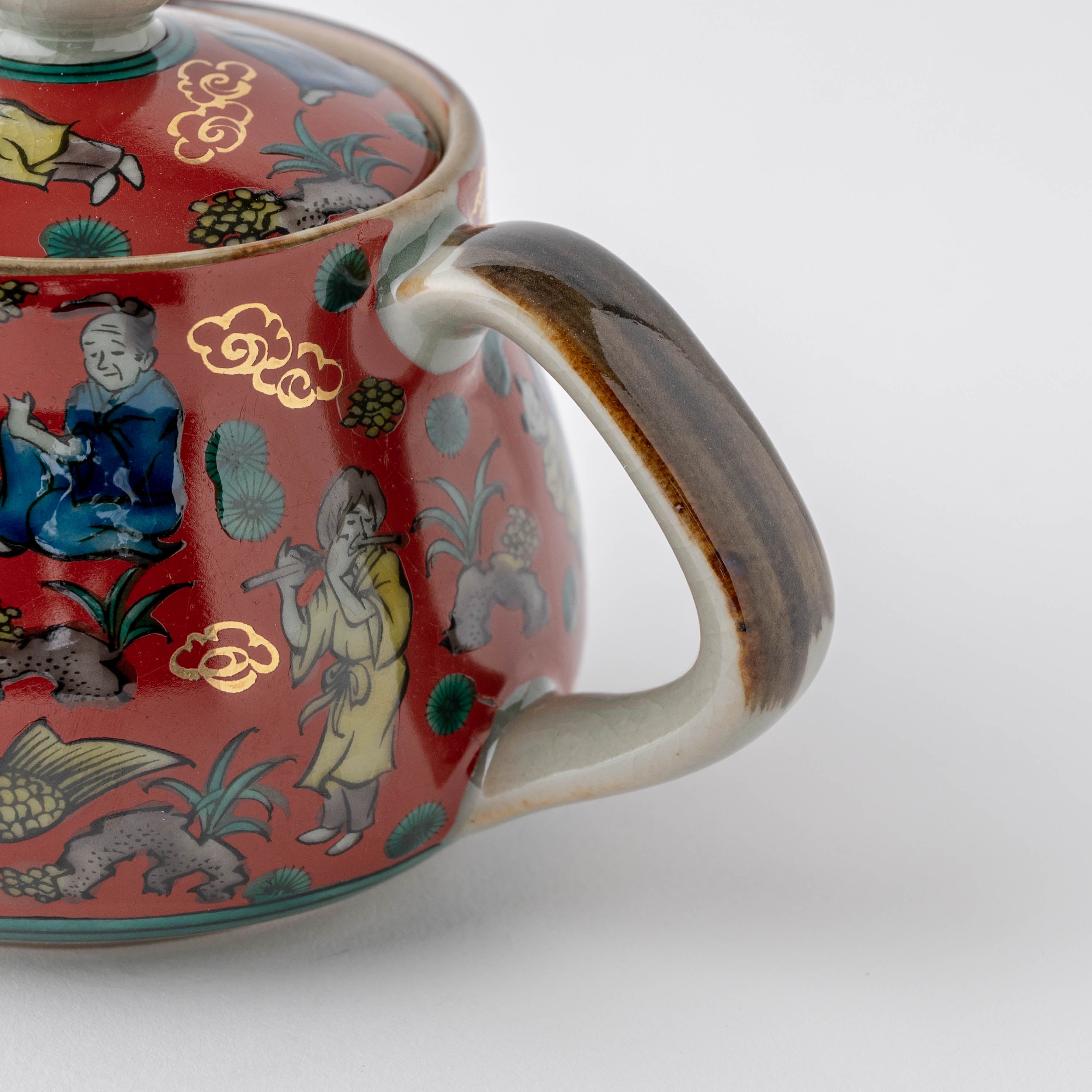Mokubei Japanese Teapot
