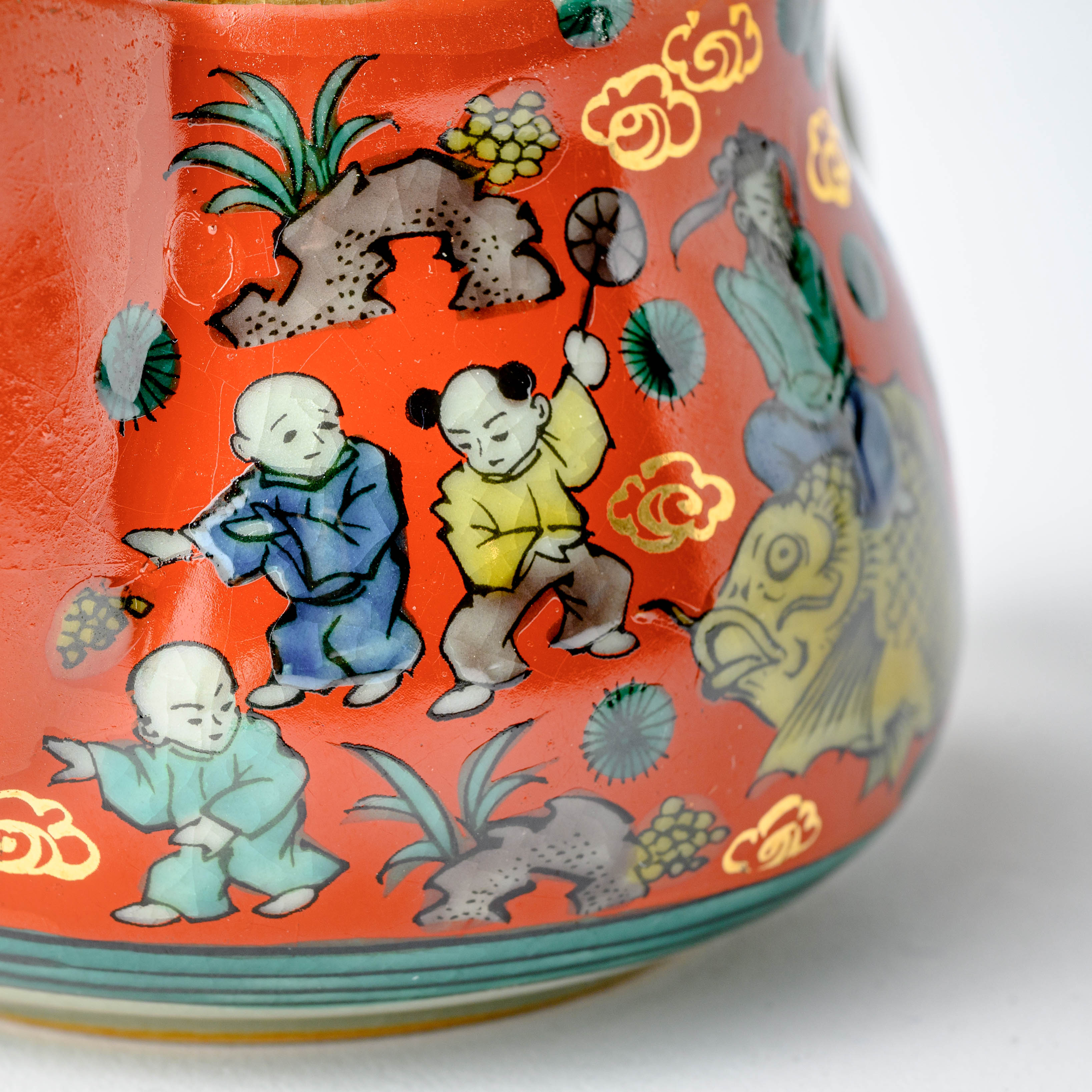 Mokubei Japanese Teapot