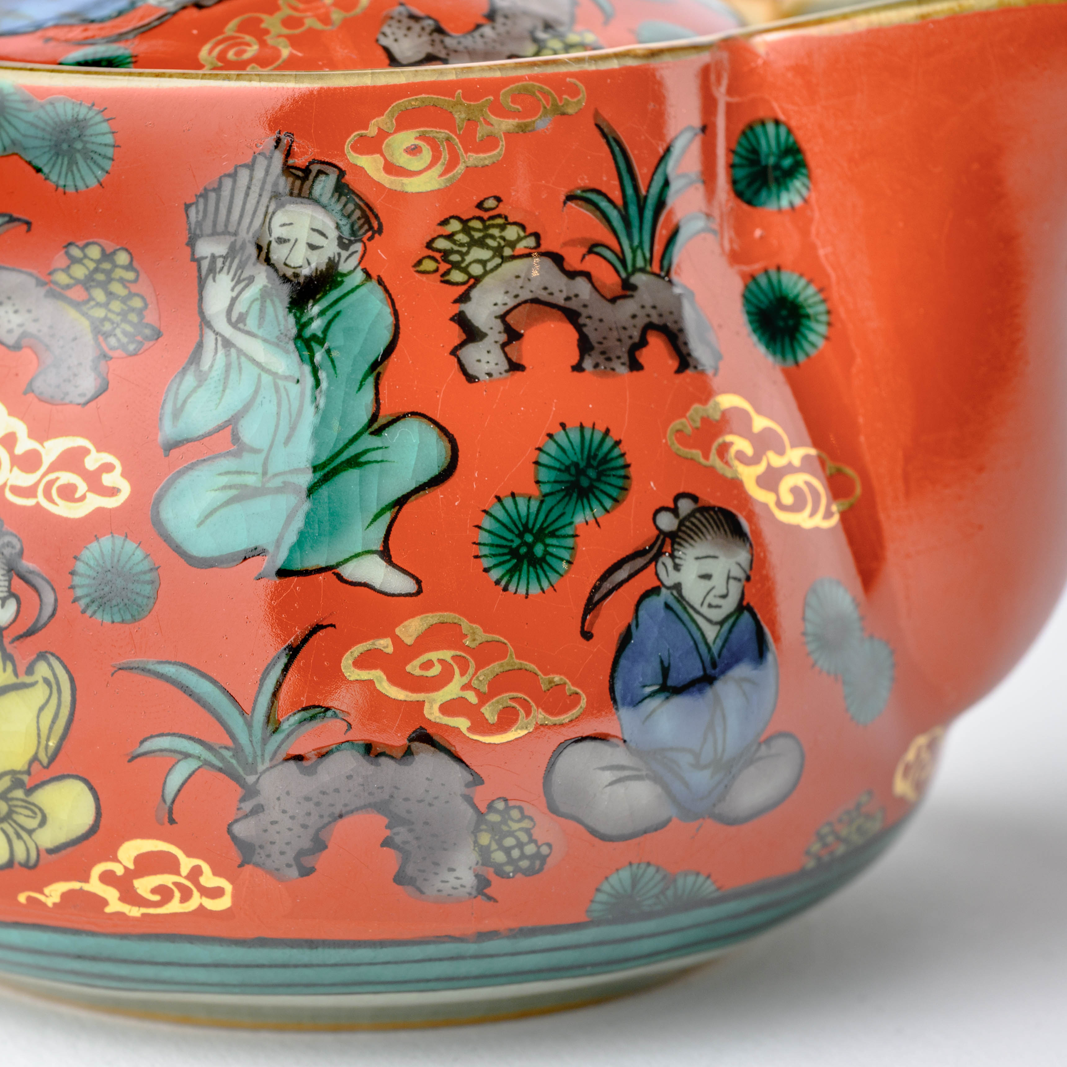 Mokubei Japanese Teapot