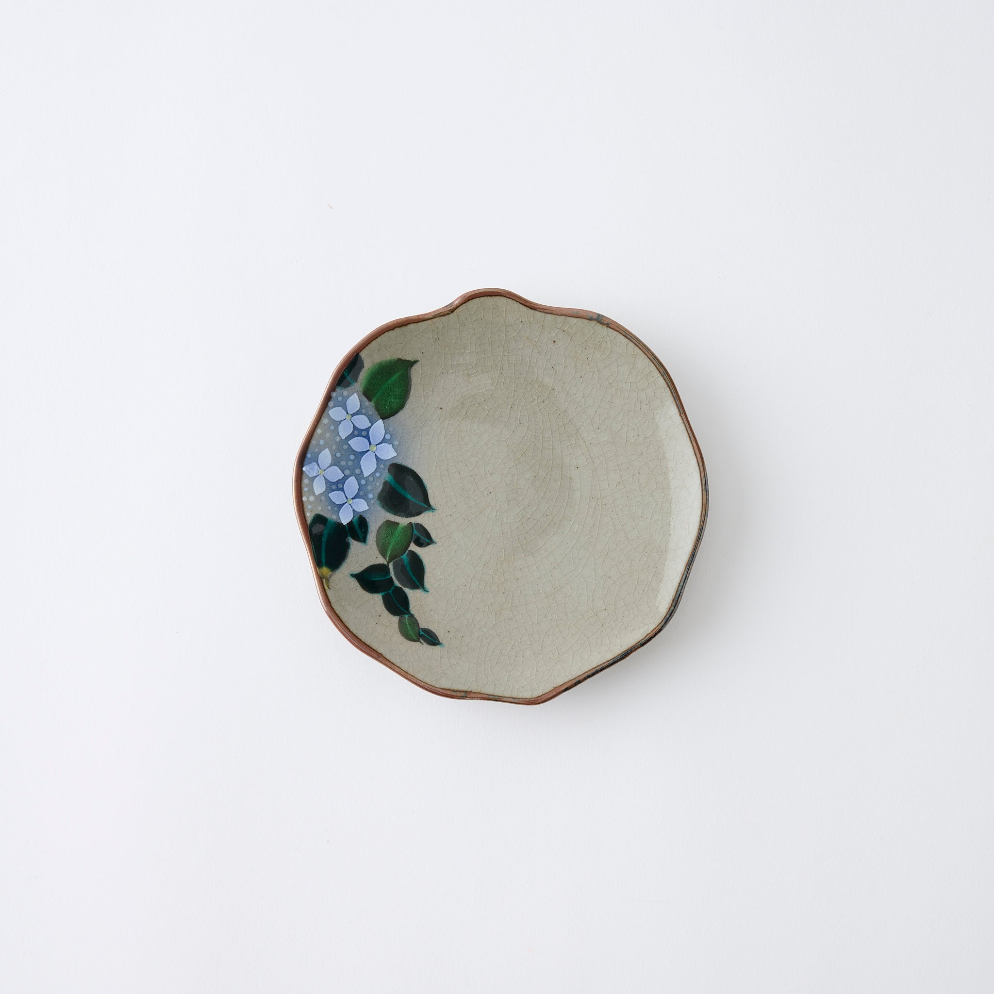 Blue Hydrangea Cup and Saucer