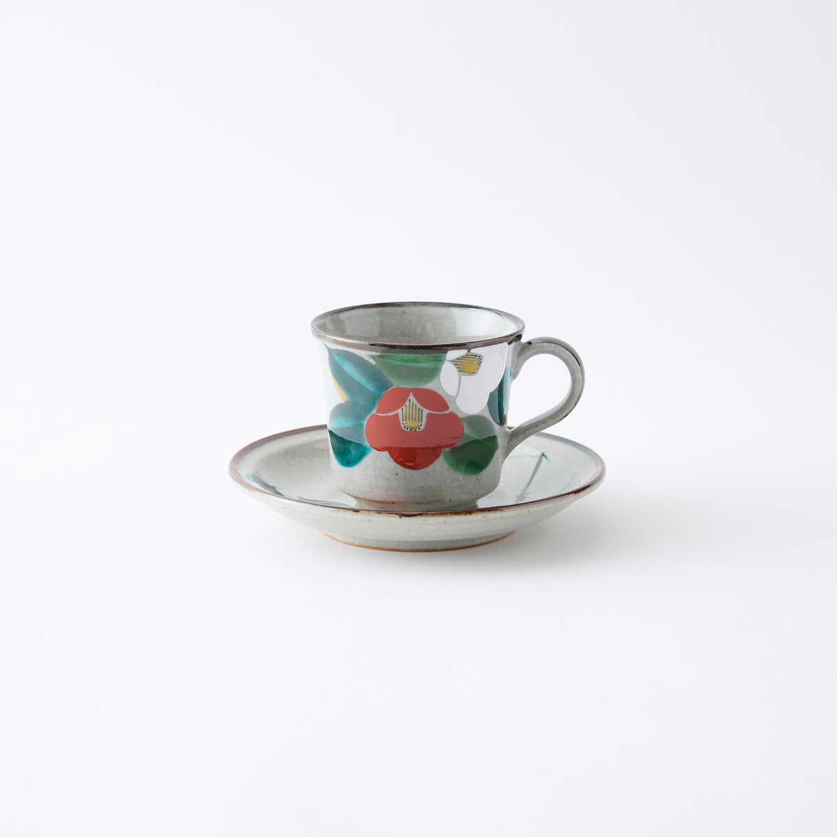 Flower in Season Cup and Saucer