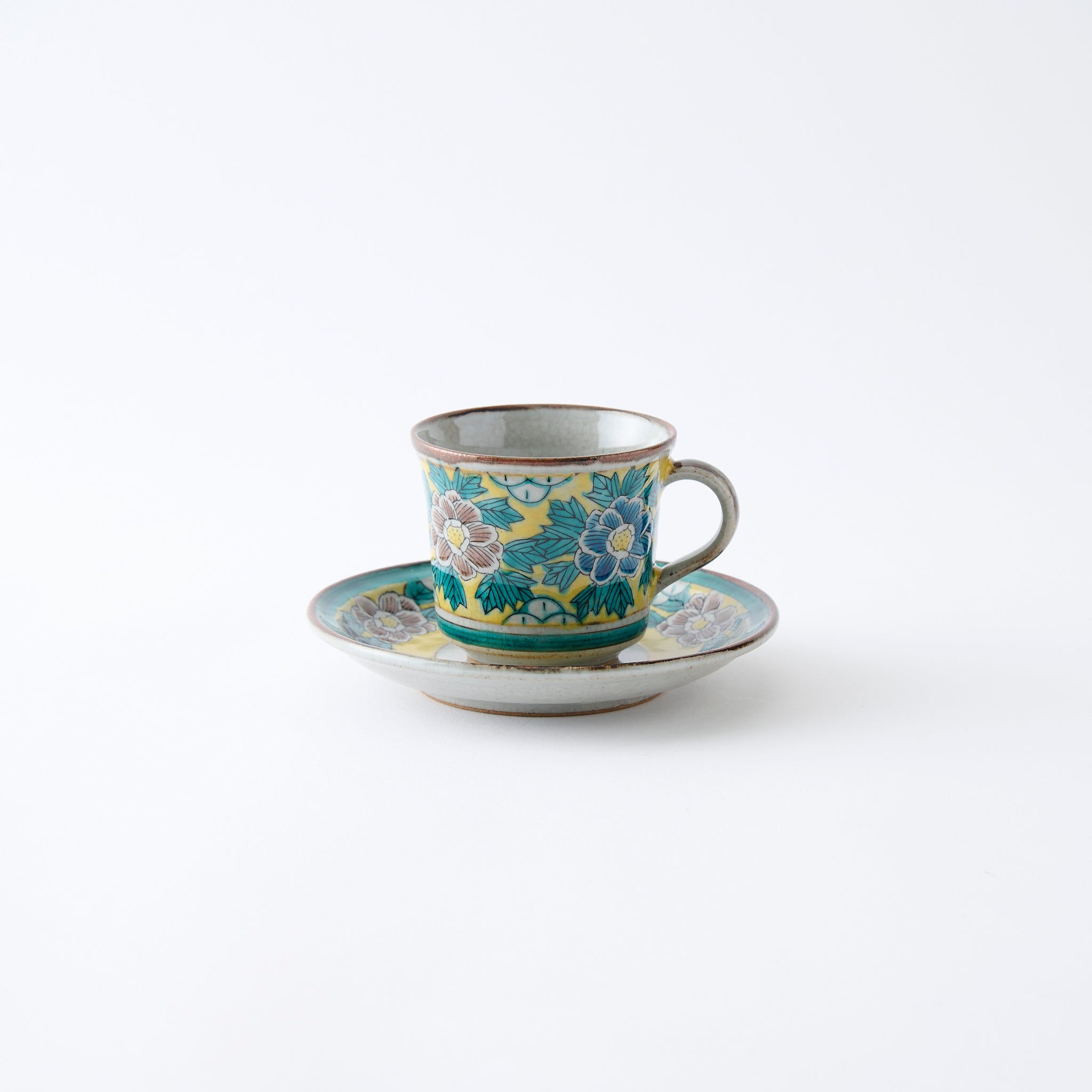 Flower in Season Cup and Saucer
