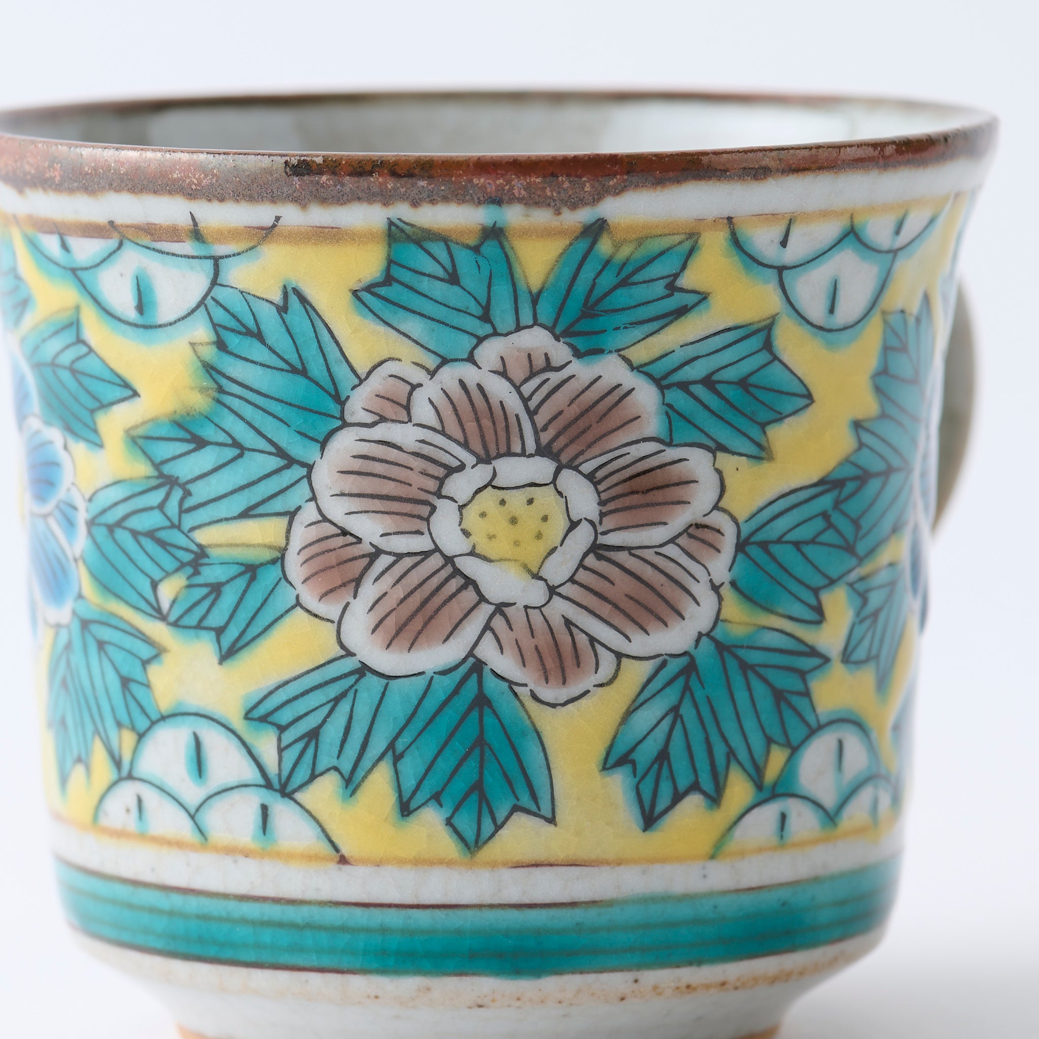 Flower in Season Cup and Saucer