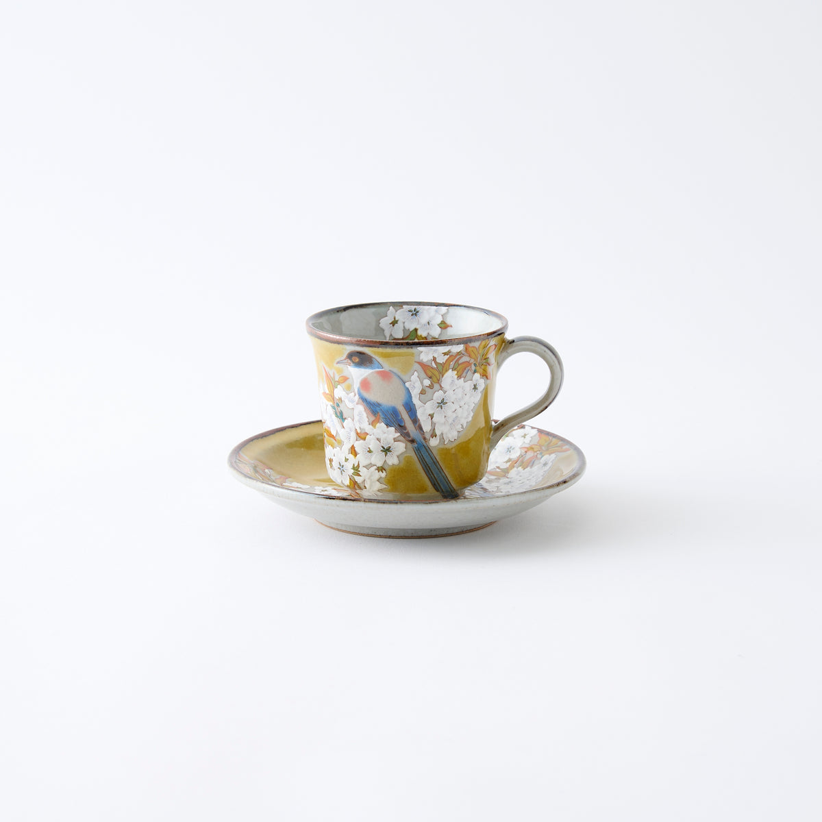 Flower in Season Cup and Saucer