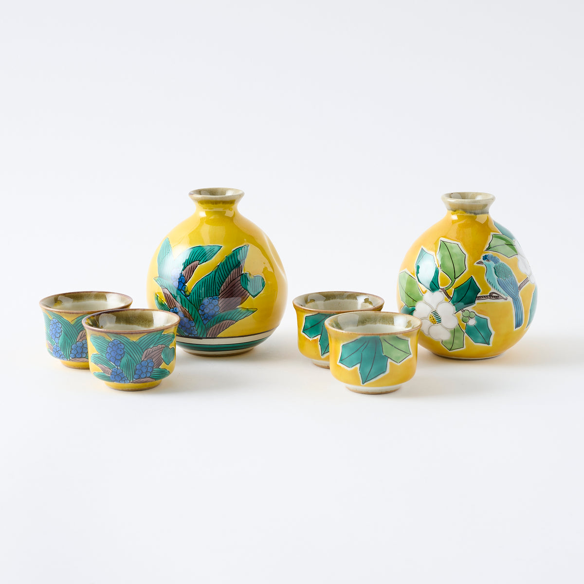 Yoshidaya Plants Sake Set