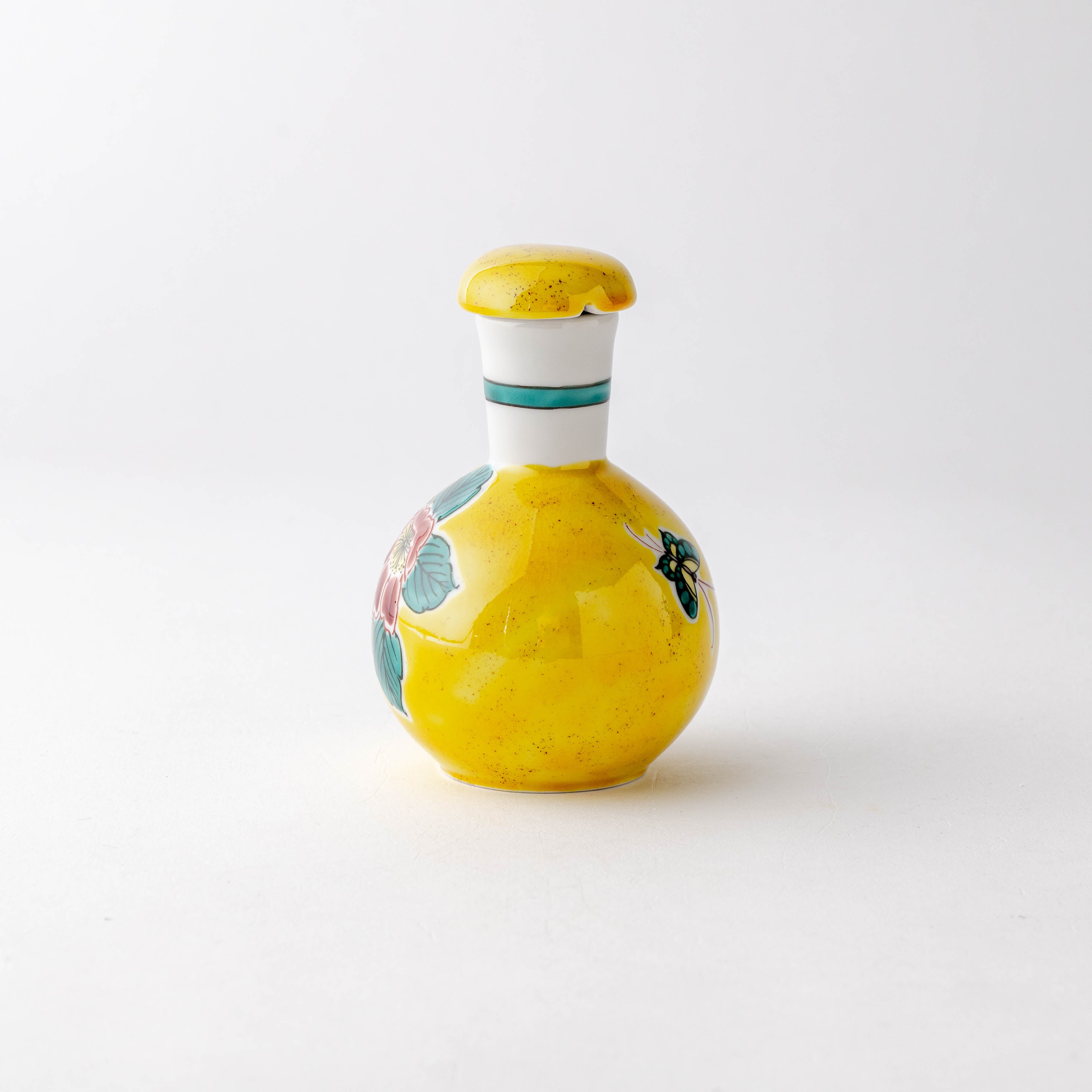 Sasanqua and Butterfly Soy Sauce Dispenser