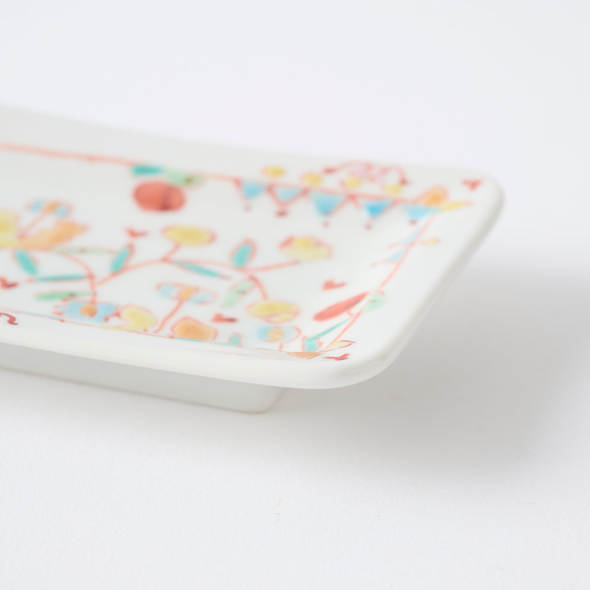 Floral Sarasa Rectangular Sauce Plate