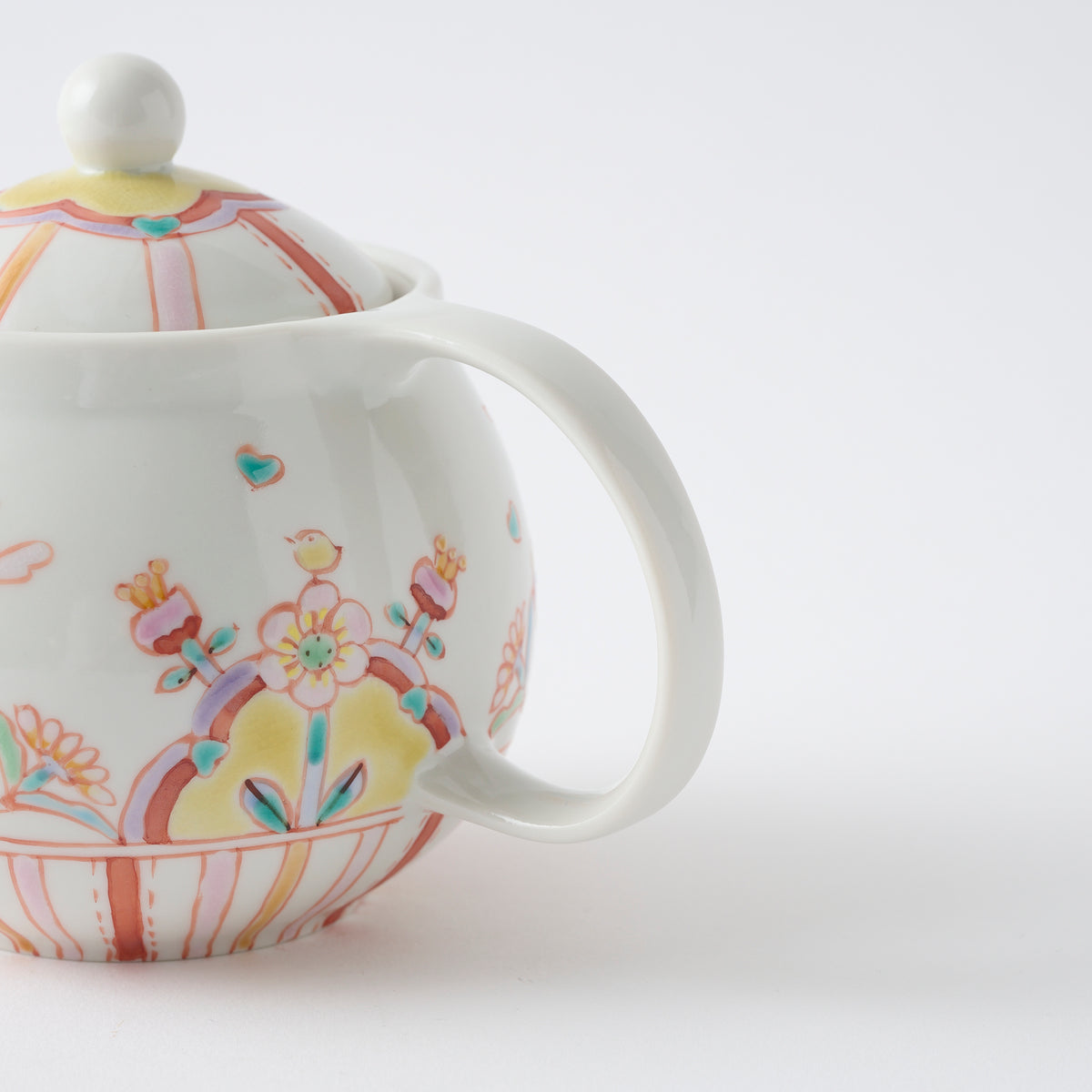 Flower Park Japanese Teapot