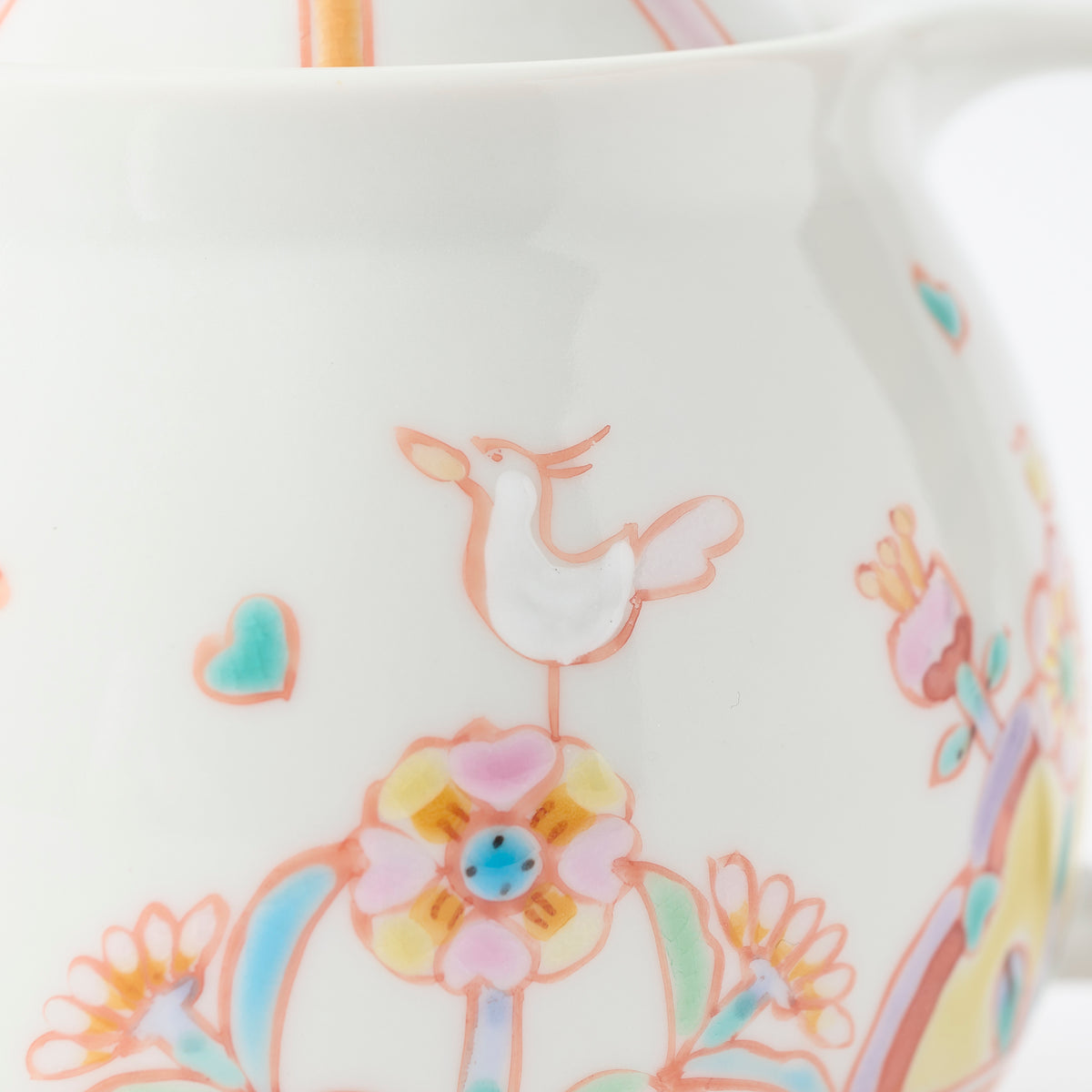 Flower Park Japanese Teapot