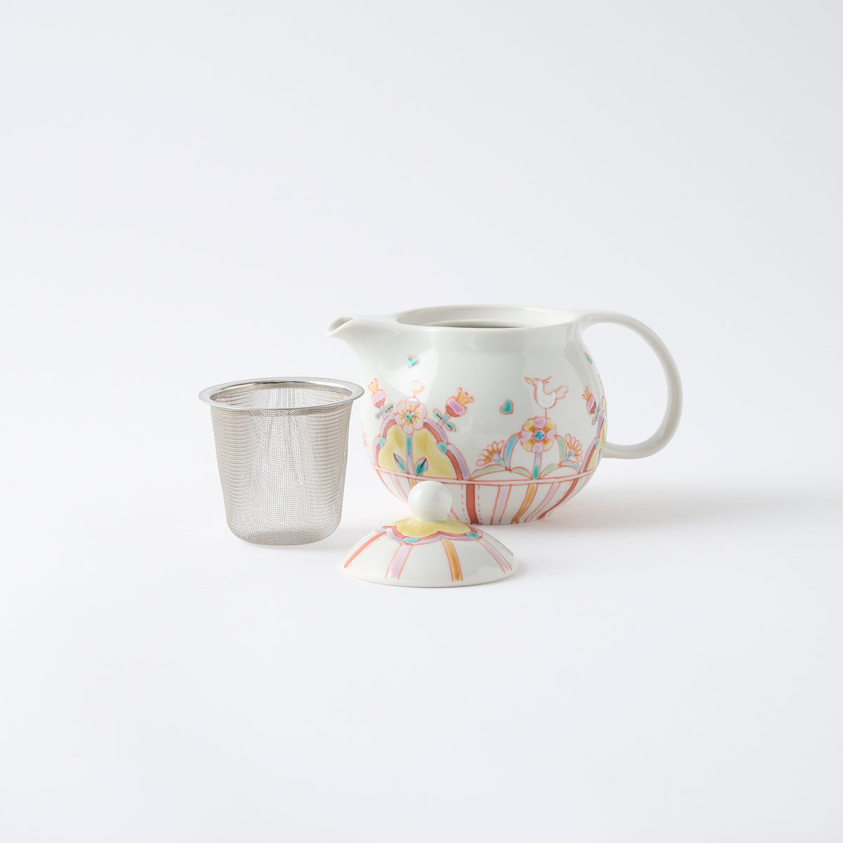 Flower Park Japanese Teapot