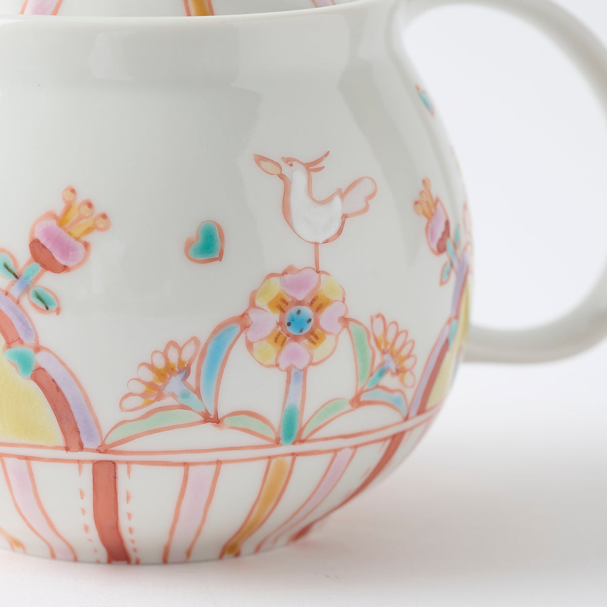 Flower Park Japanese Teapot