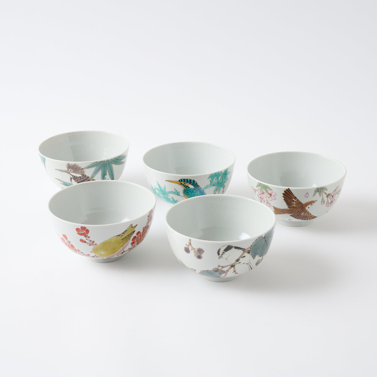 Birds and Botanicals Rice Bowl
