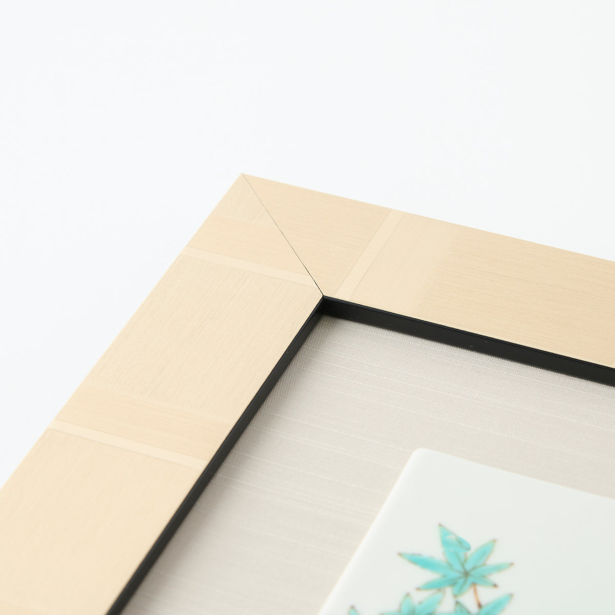 Kingfisher and Maple Porcelain Plaque