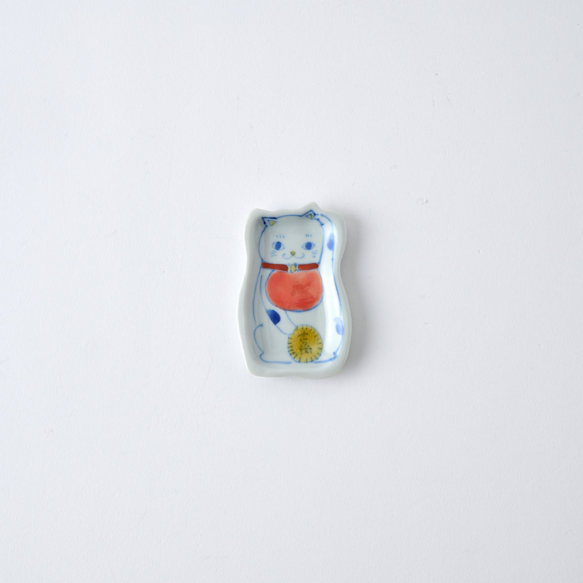 Lucky Cat Sauce Plate
