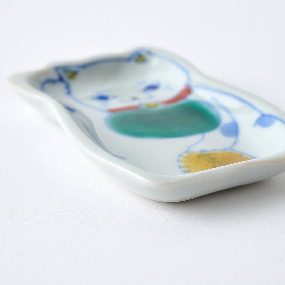 Lucky Cat Sauce Plate