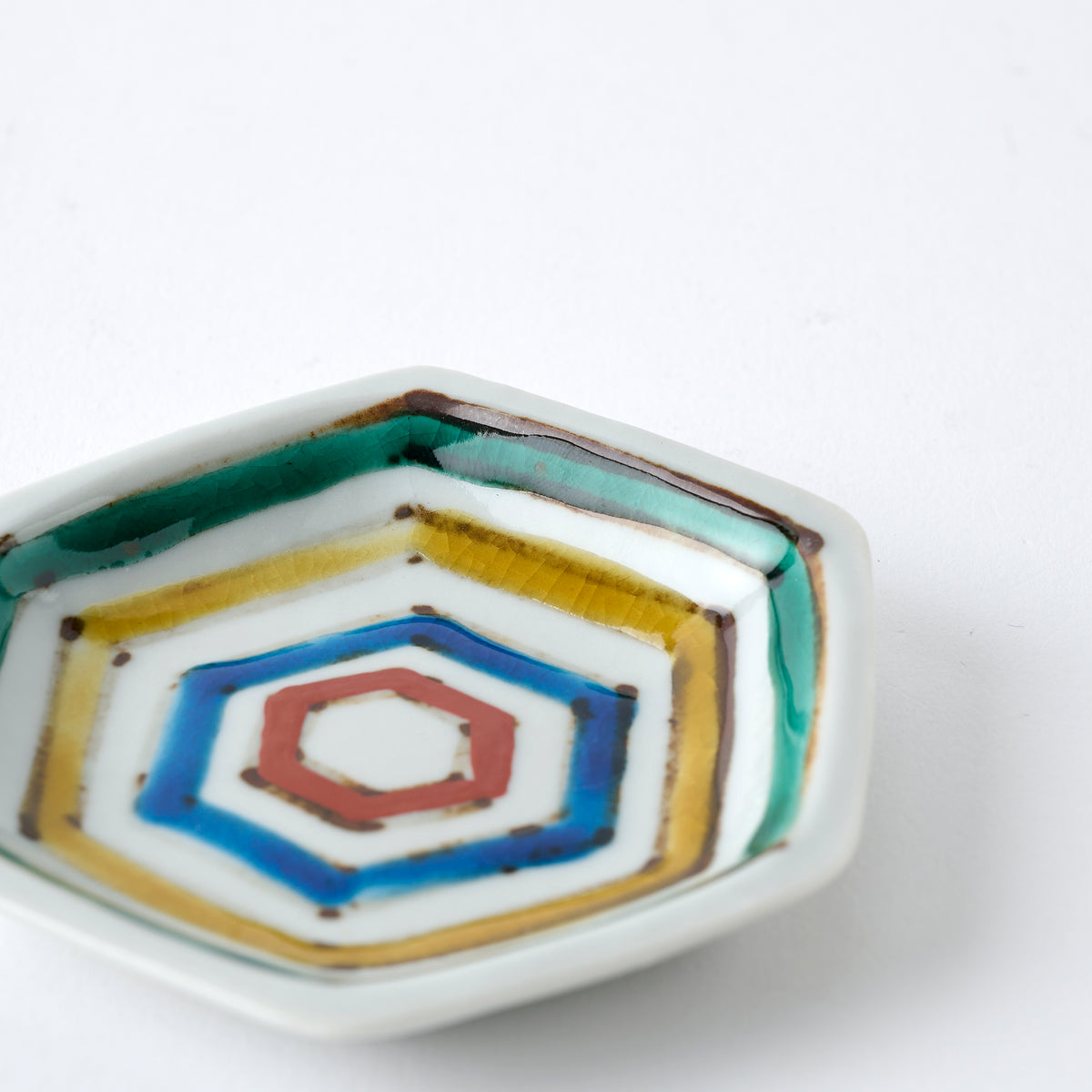 Little Symbols of Luck Sauce Plate - JAPAN KUTANI SHOP