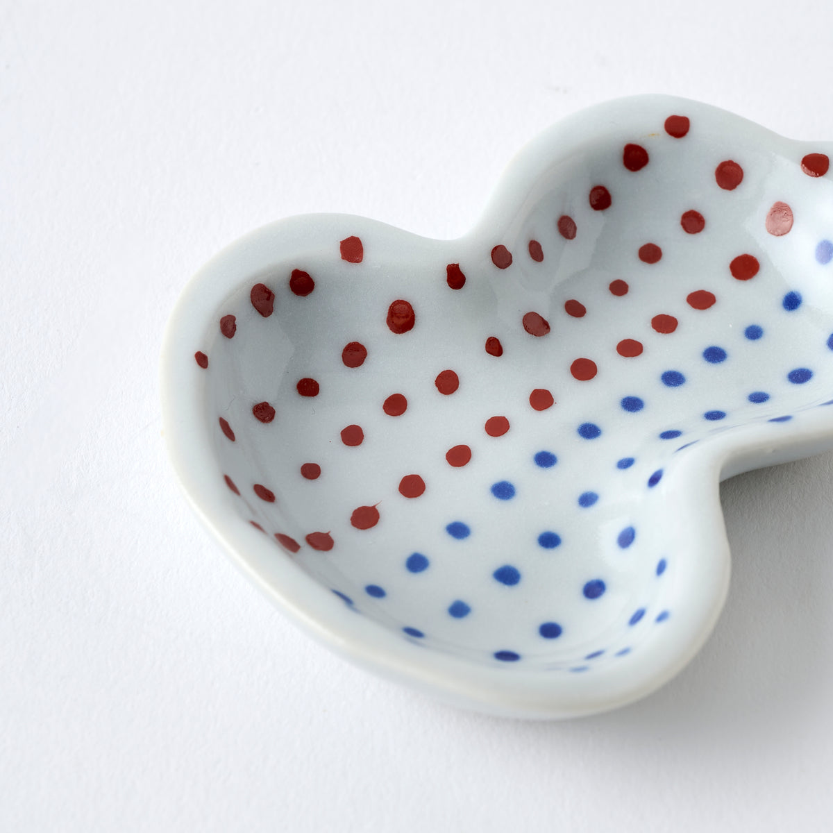 Little Symbols of Luck Sauce Plate - JAPAN KUTANI SHOP