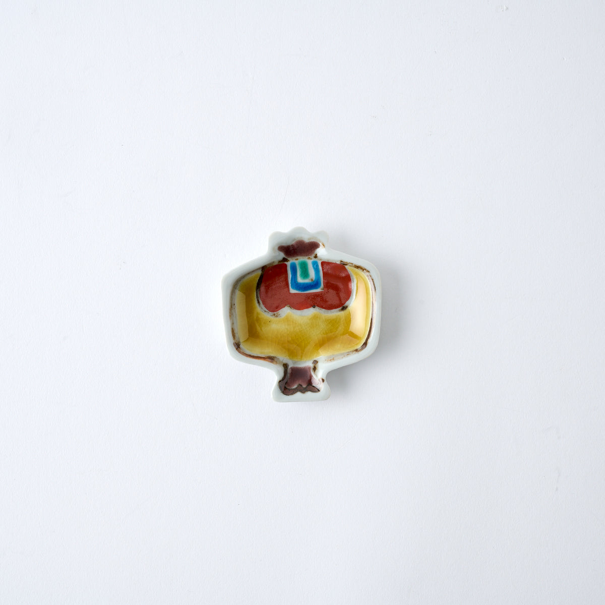 Little Symbols of Luck Sauce Plate - JAPAN KUTANI SHOP