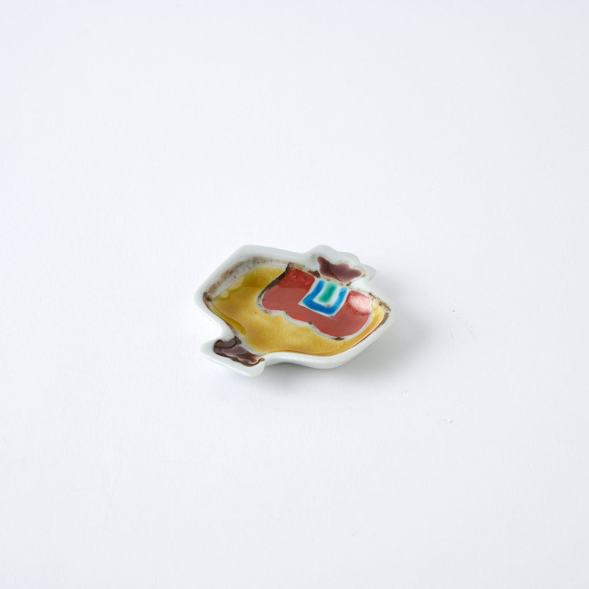 Little Symbols of Luck Sauce Plate - JAPAN KUTANI SHOP