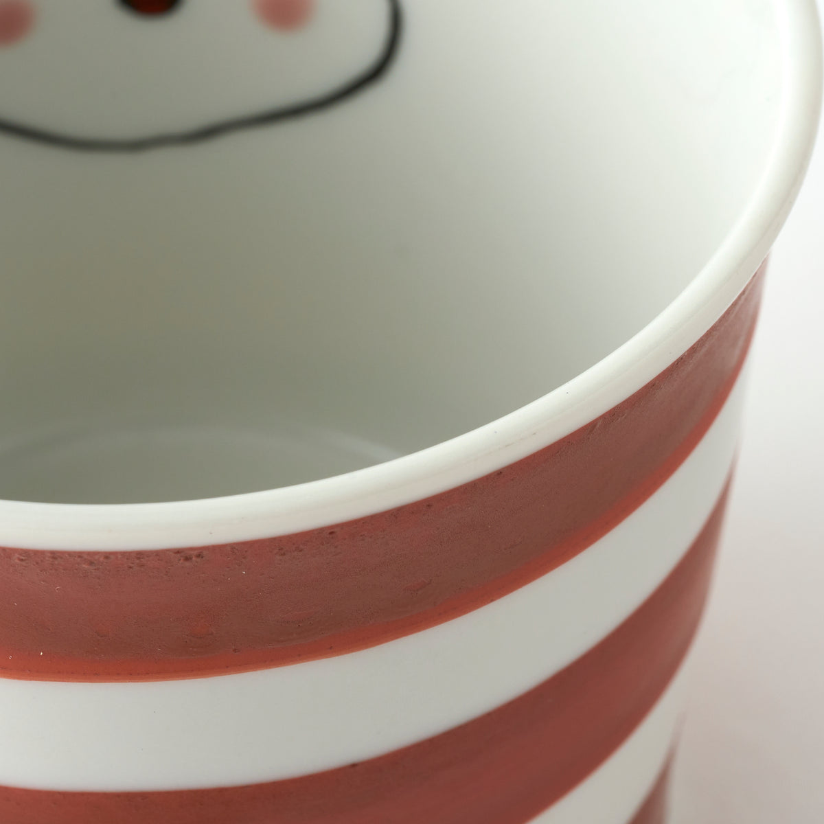 Okame and Hyottoko Japanese Teacup Pair
