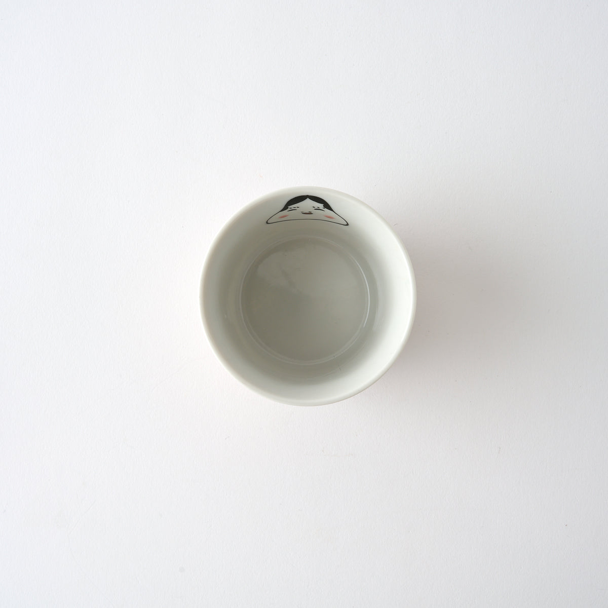 Okame and Hyottoko Japanese Teacup Pair