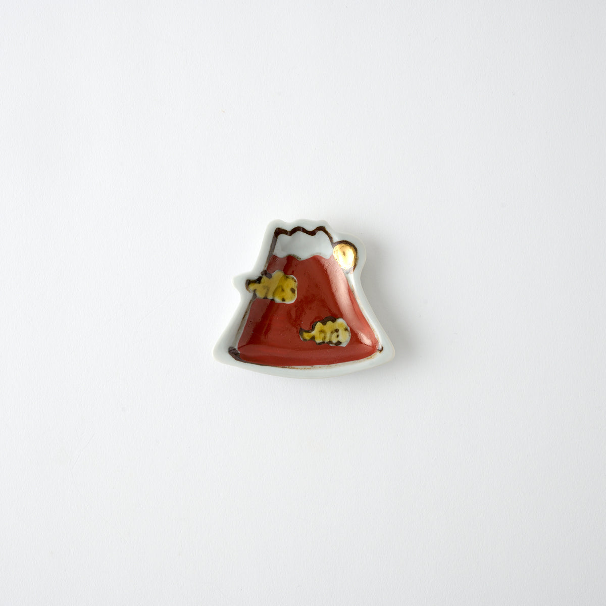 Little Mt. Fuji Sauce Plate - JAPAN KUTANI SHOP