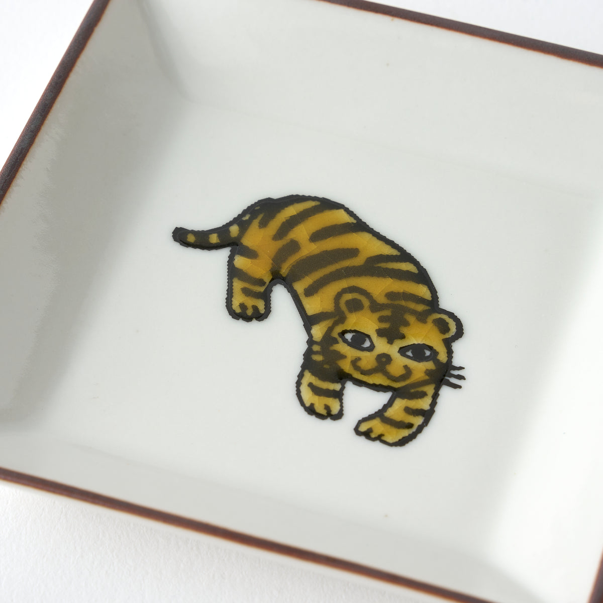 Lucky Animals Square Sauce Plate