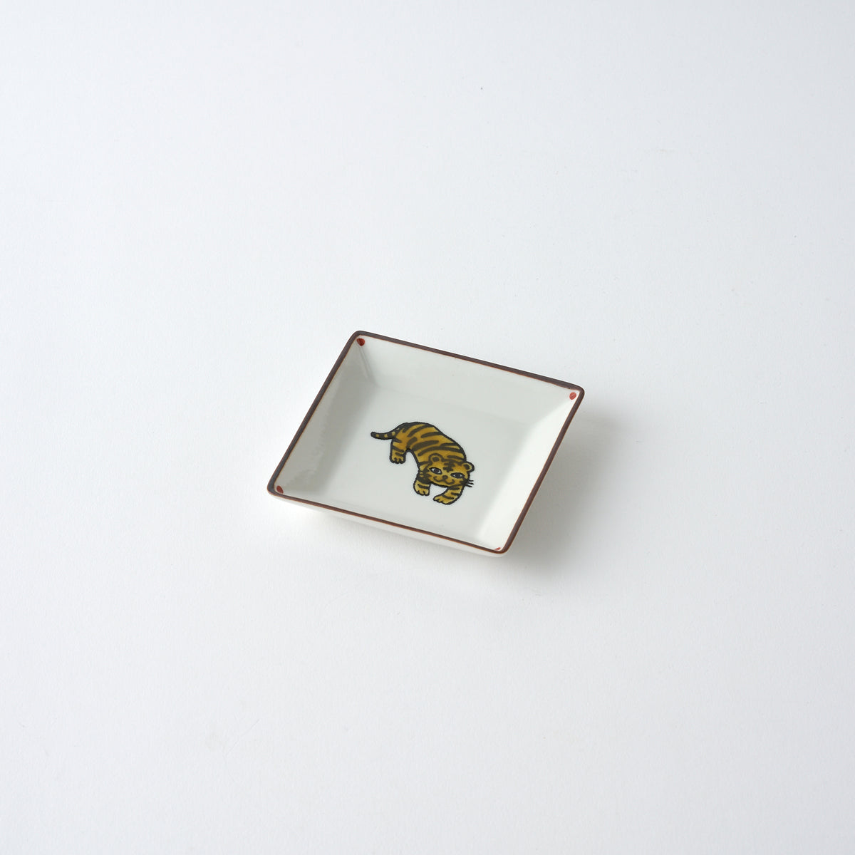 Lucky Animals Square Sauce Plate