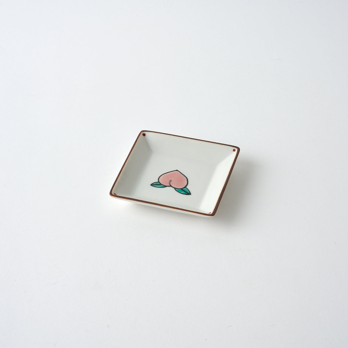Lucky Motifs Square Sauce Plate