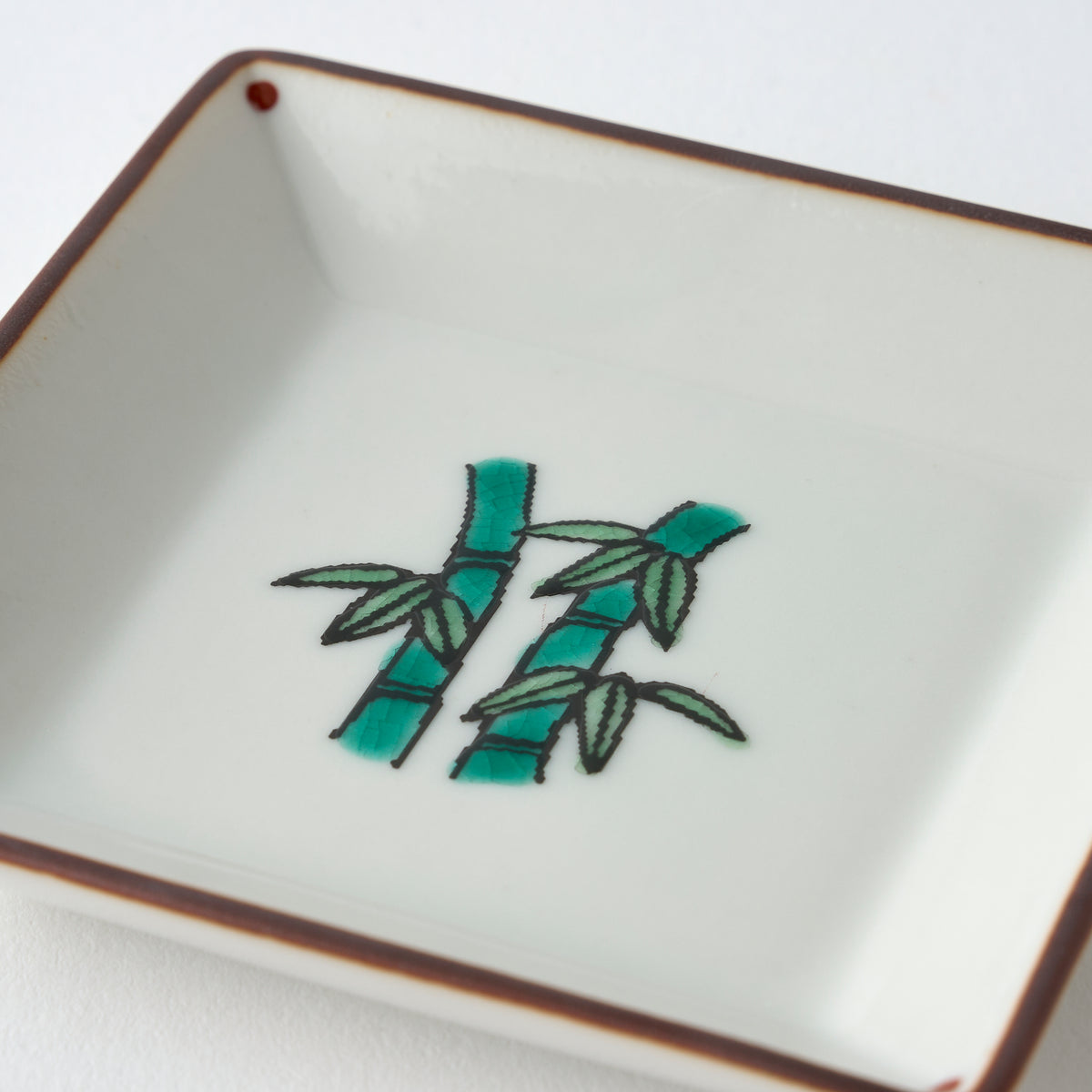 Lucky Motifs Square Sauce Plate