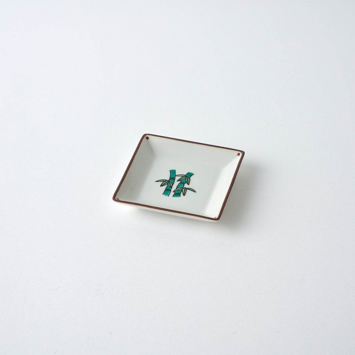 Lucky Motifs Square Sauce Plate