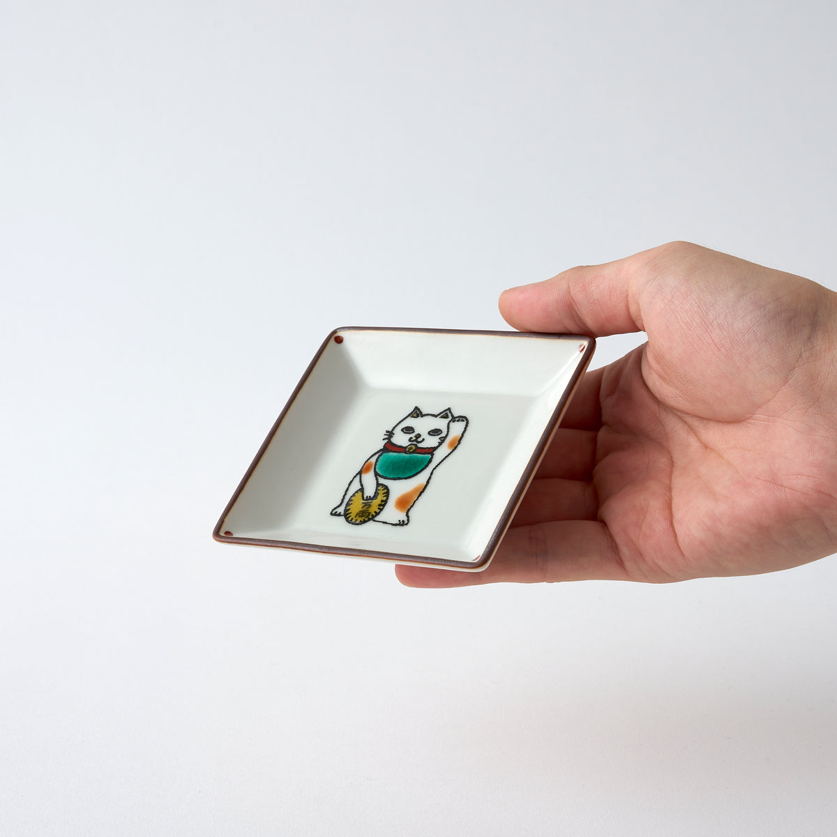 Lucky Animals Square Sauce Plate