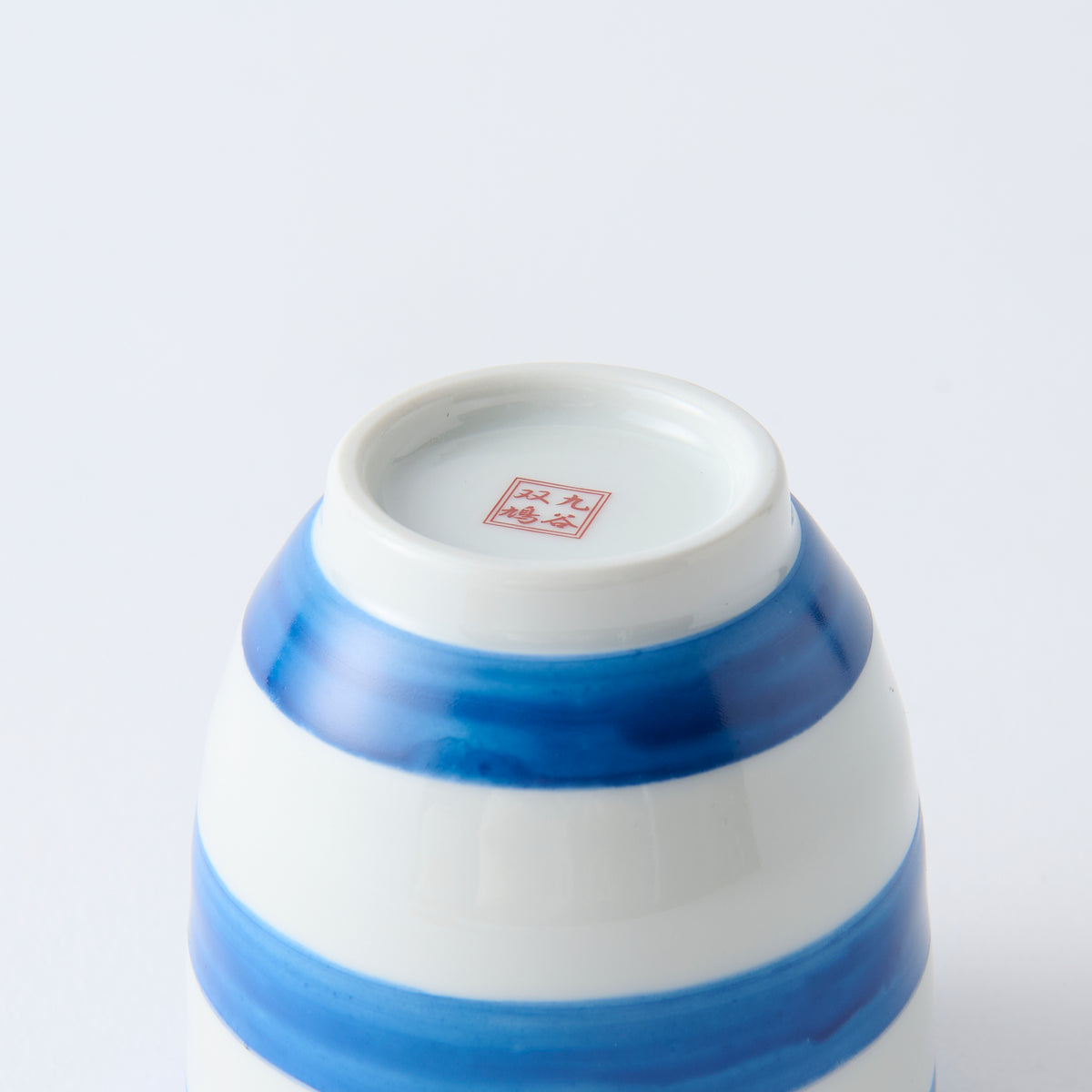 Okame and Hyottoko Japanese Yunomi Teacup Pair