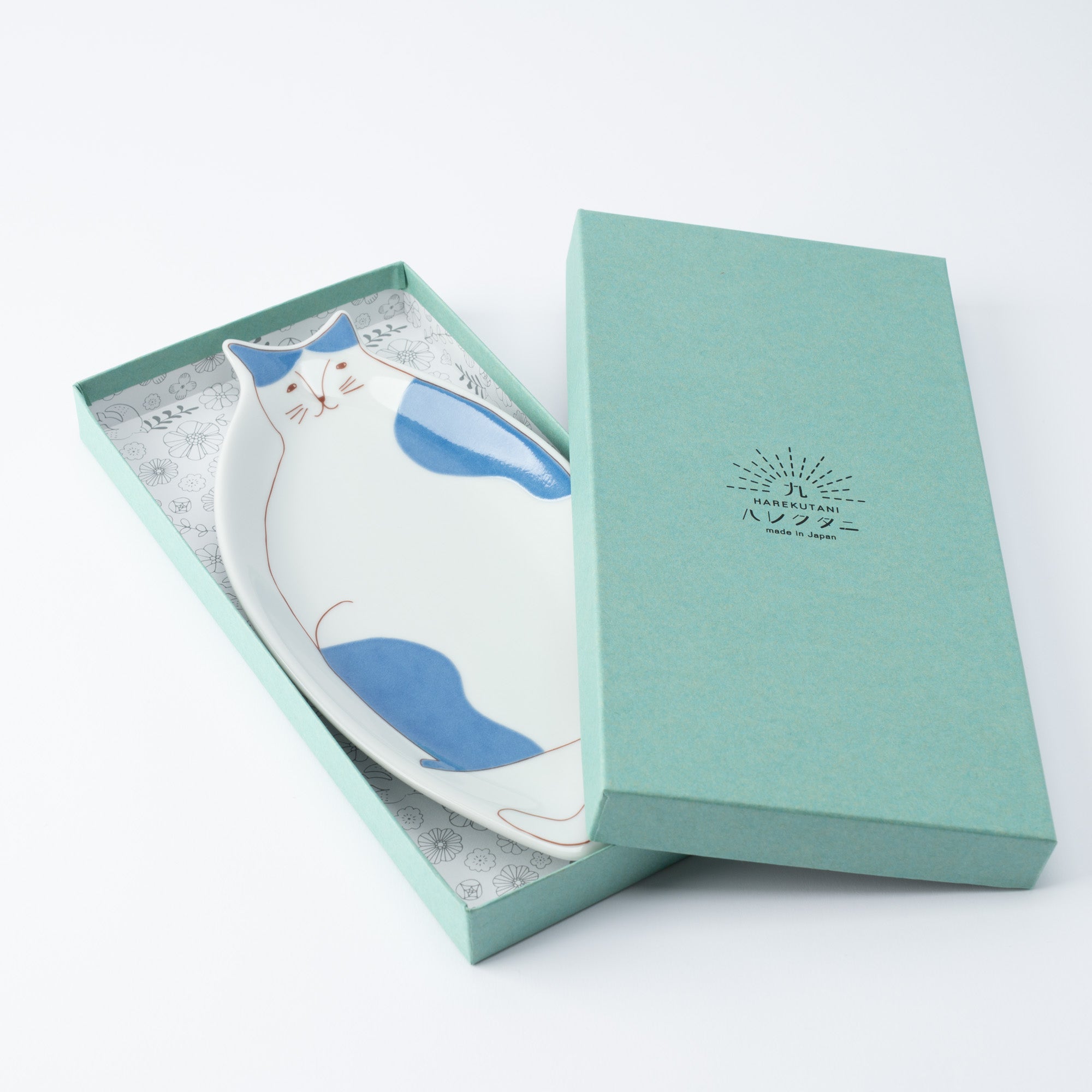 Cat Shaped Dinner Plate - JAPAN KUTANI SHOP