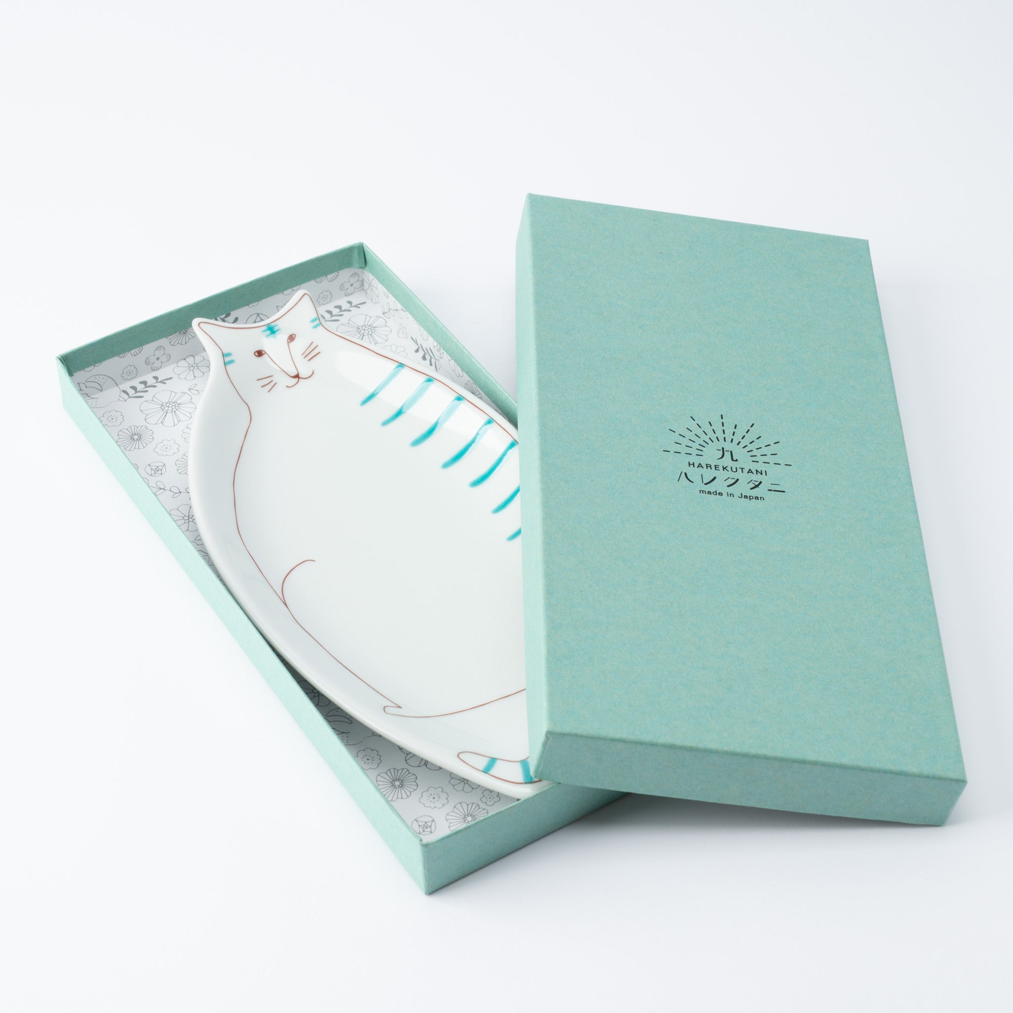 Cat Shaped Dinner Plate - JAPAN KUTANI SHOP