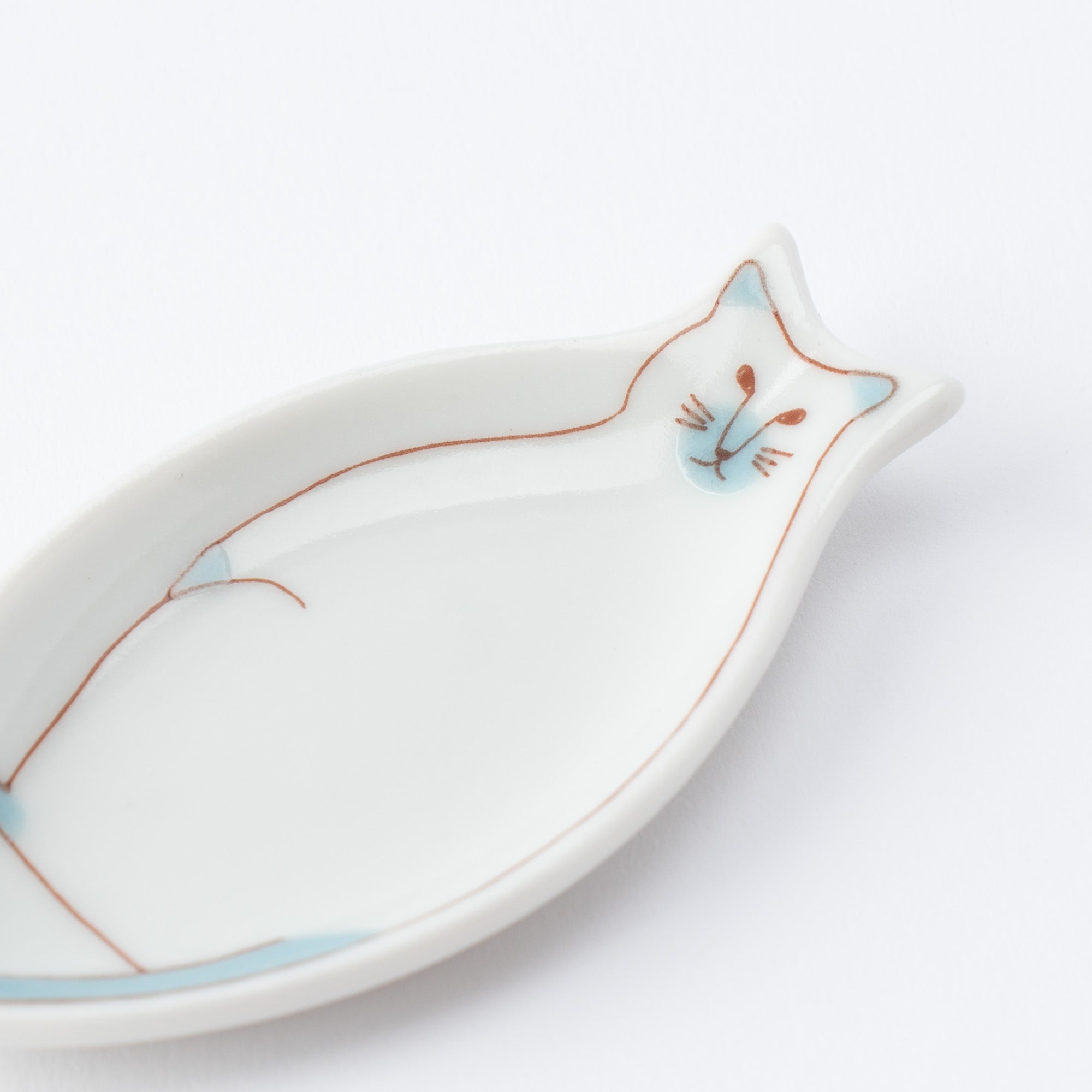 Cat Shaped Chopstick Rest - JAPAN KUTANI SHOP