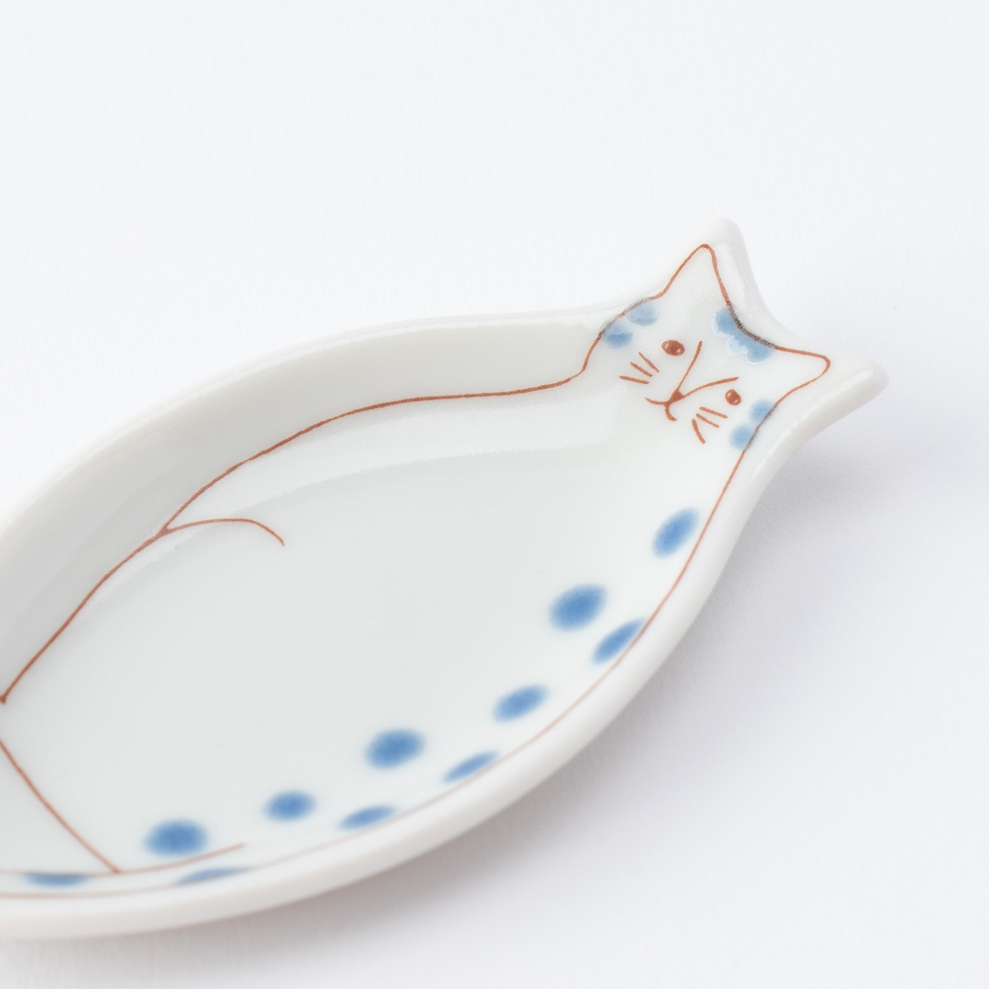 Cat Shaped Chopstick Rest - JAPAN KUTANI SHOP