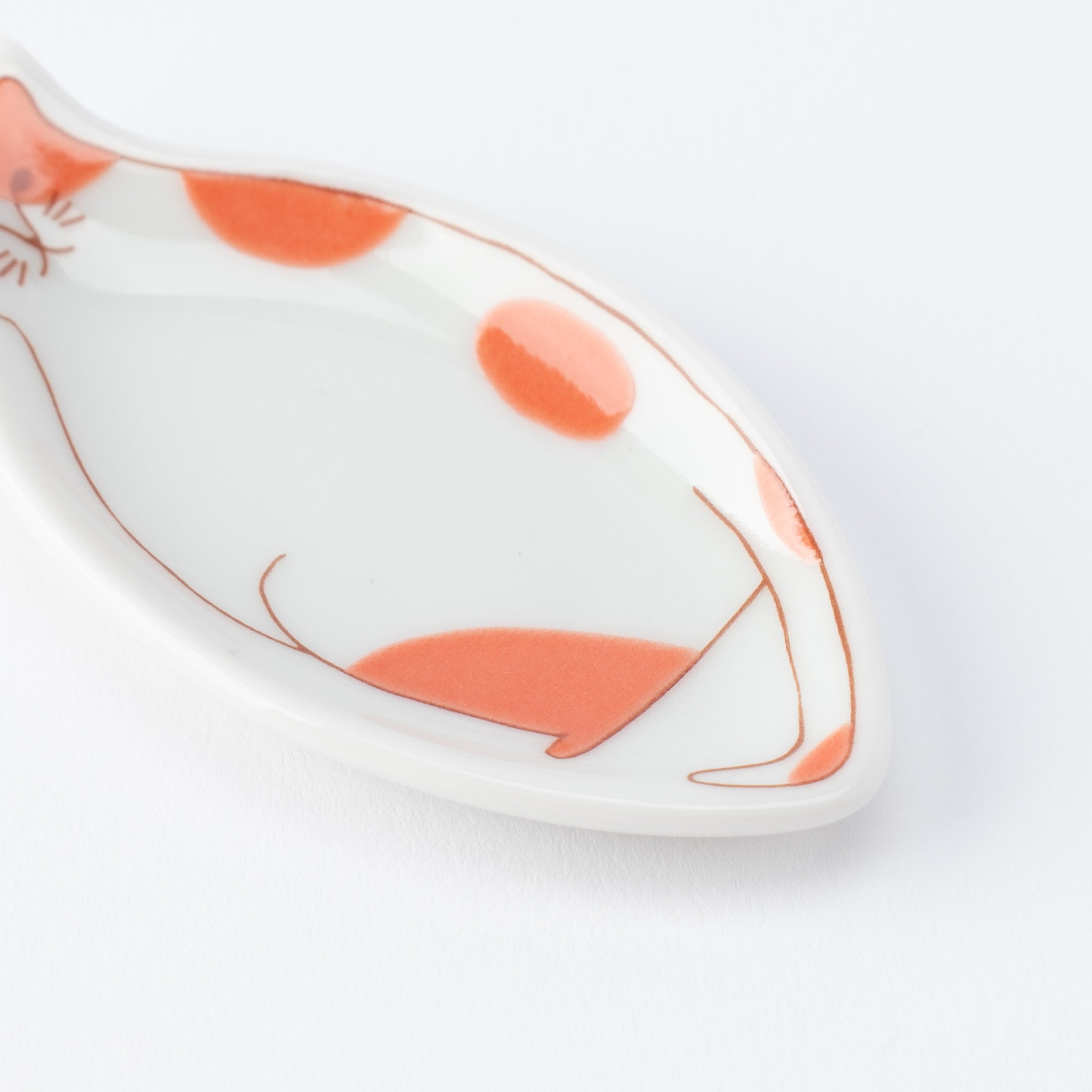 Cat Shaped Chopstick Rest - JAPAN KUTANI SHOP