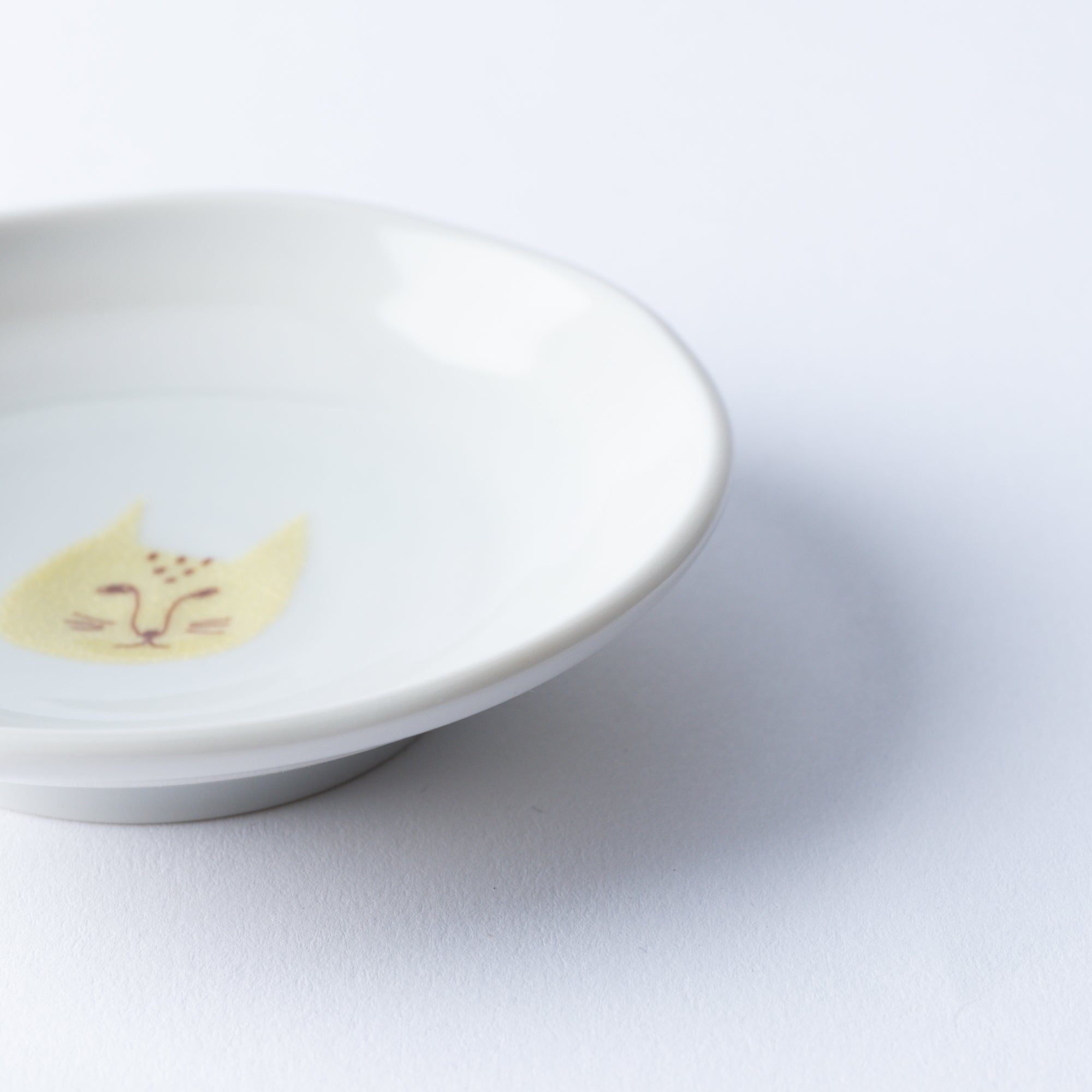Tiny Cat Sauce Plate Set