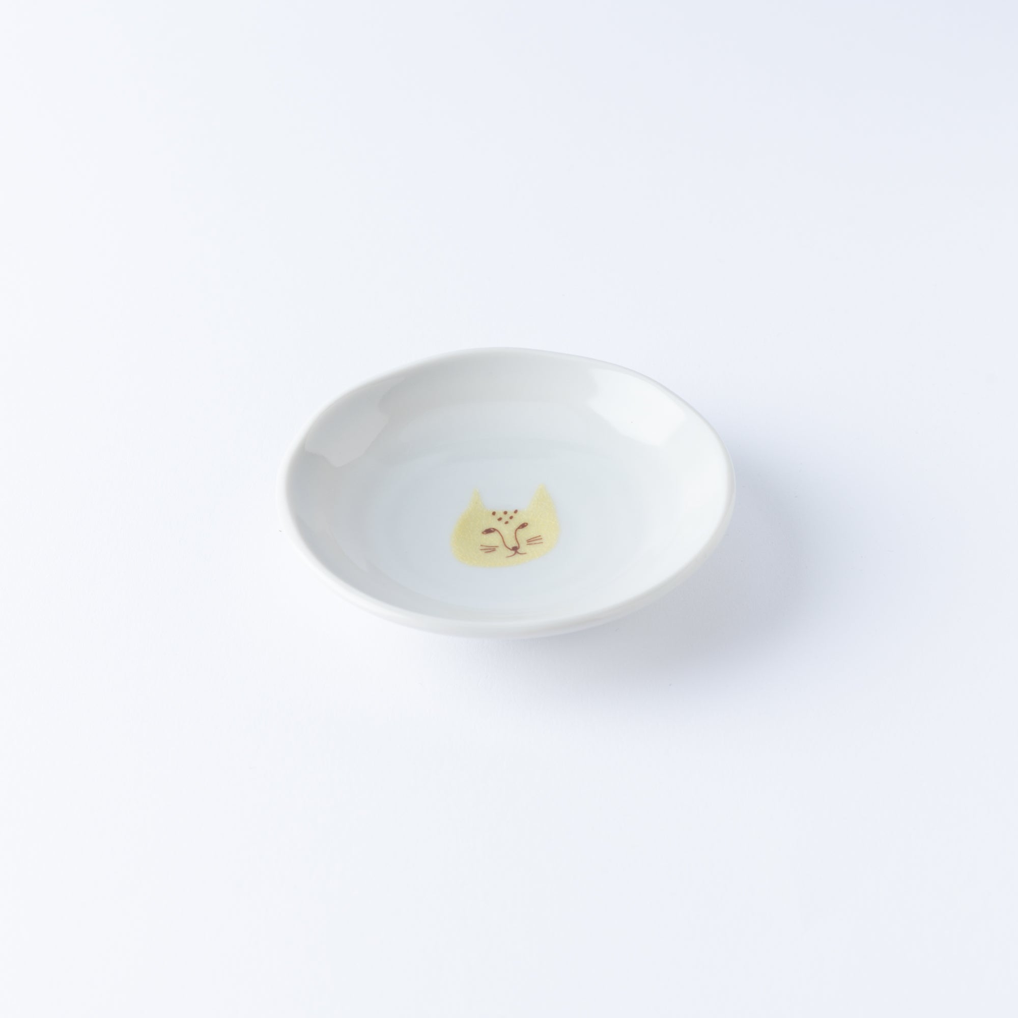 Tiny Cat Sauce Plate Set