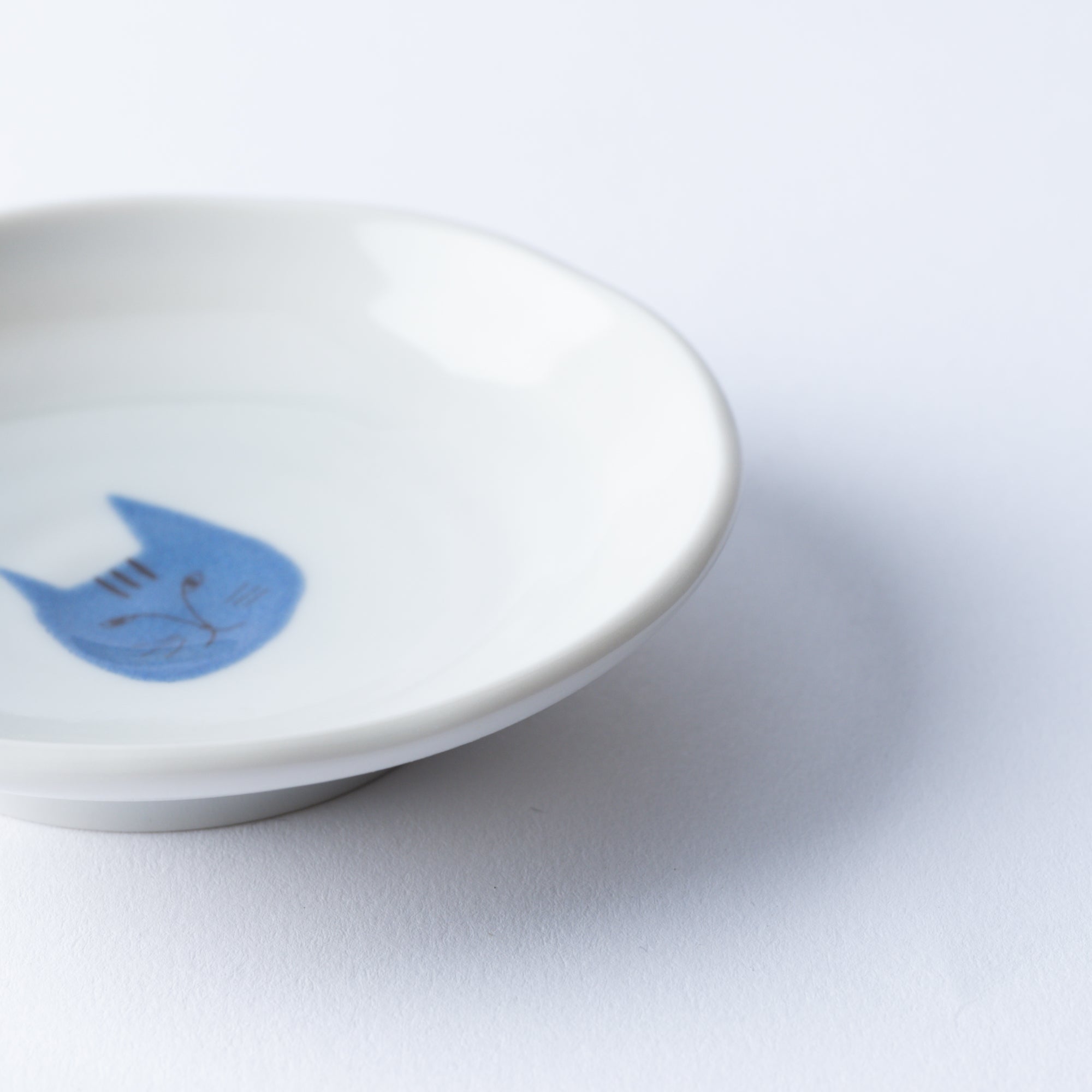 Tiny Cat Sauce Plate Set